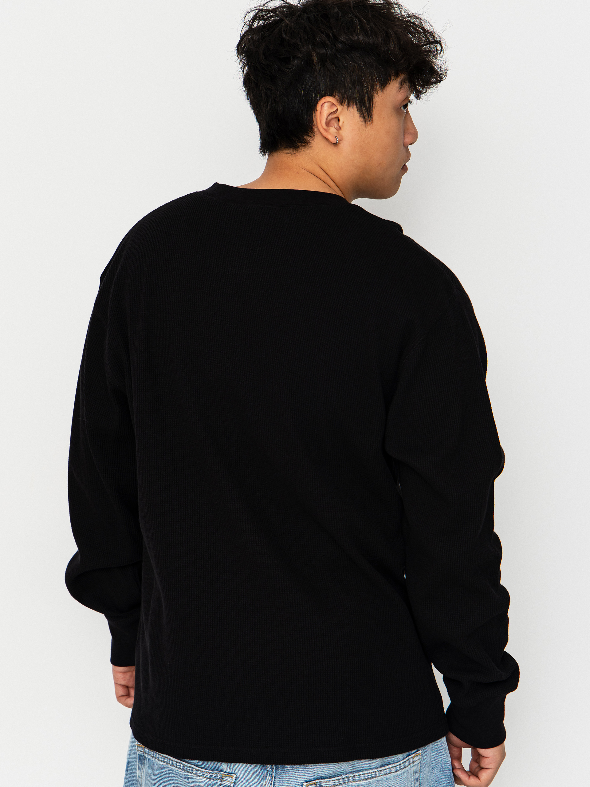 Carhartt WIP Eightynine Waffle Longsleeve (black/white)