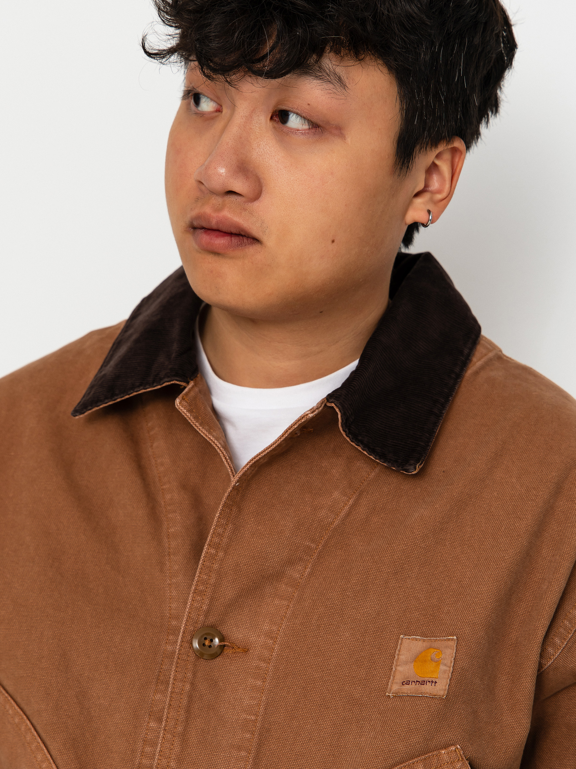 Carhartt WIP Prescott Coat Jacke (hamilton brown/tobacco)
