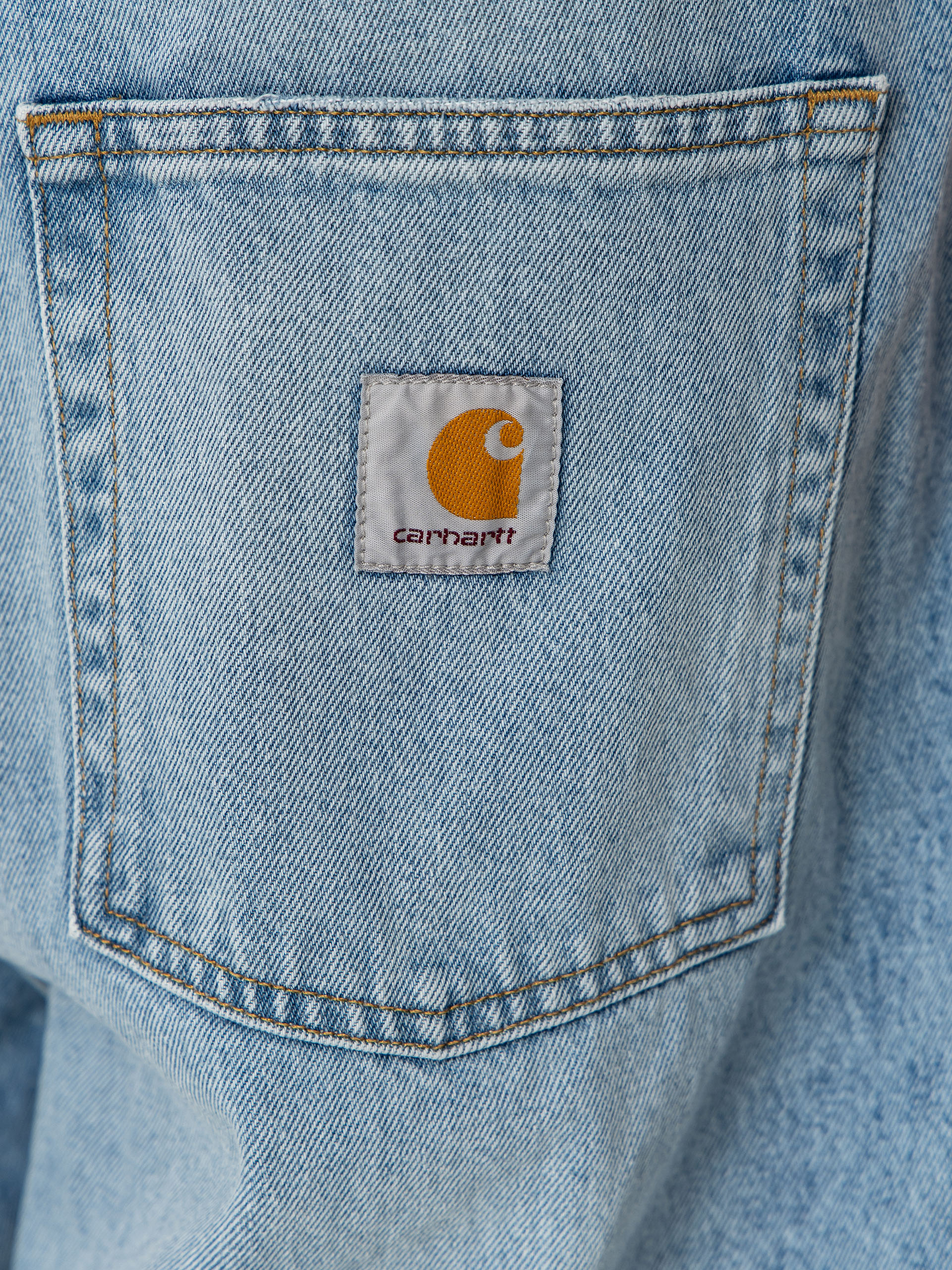 Carhartt WIP Shorts Brandon (blue heavy worn bleached)