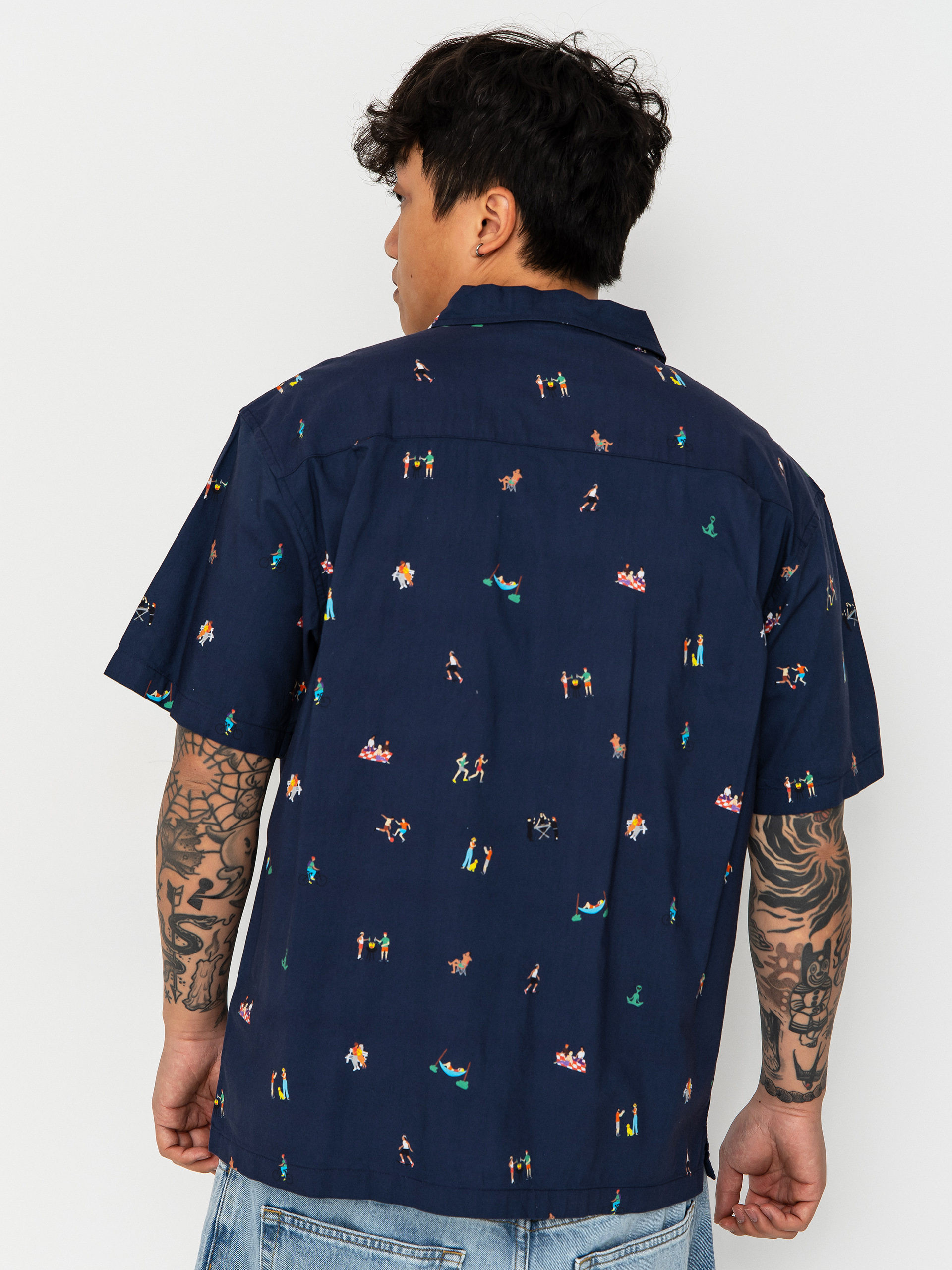 Iriedaily Resorio Shirt (marine)