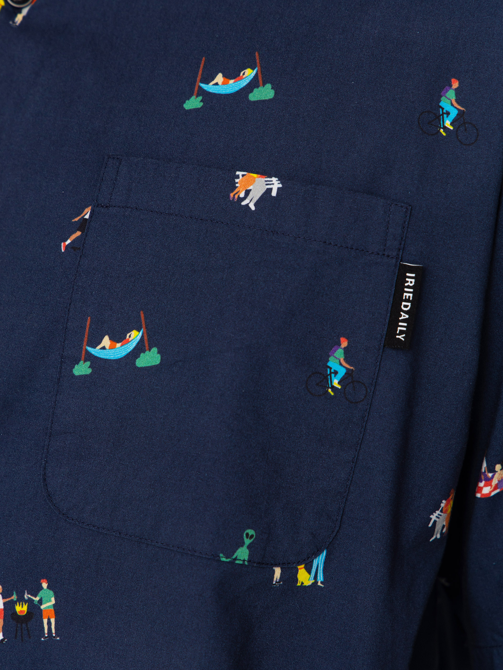 Iriedaily Resorio Shirt (marine)