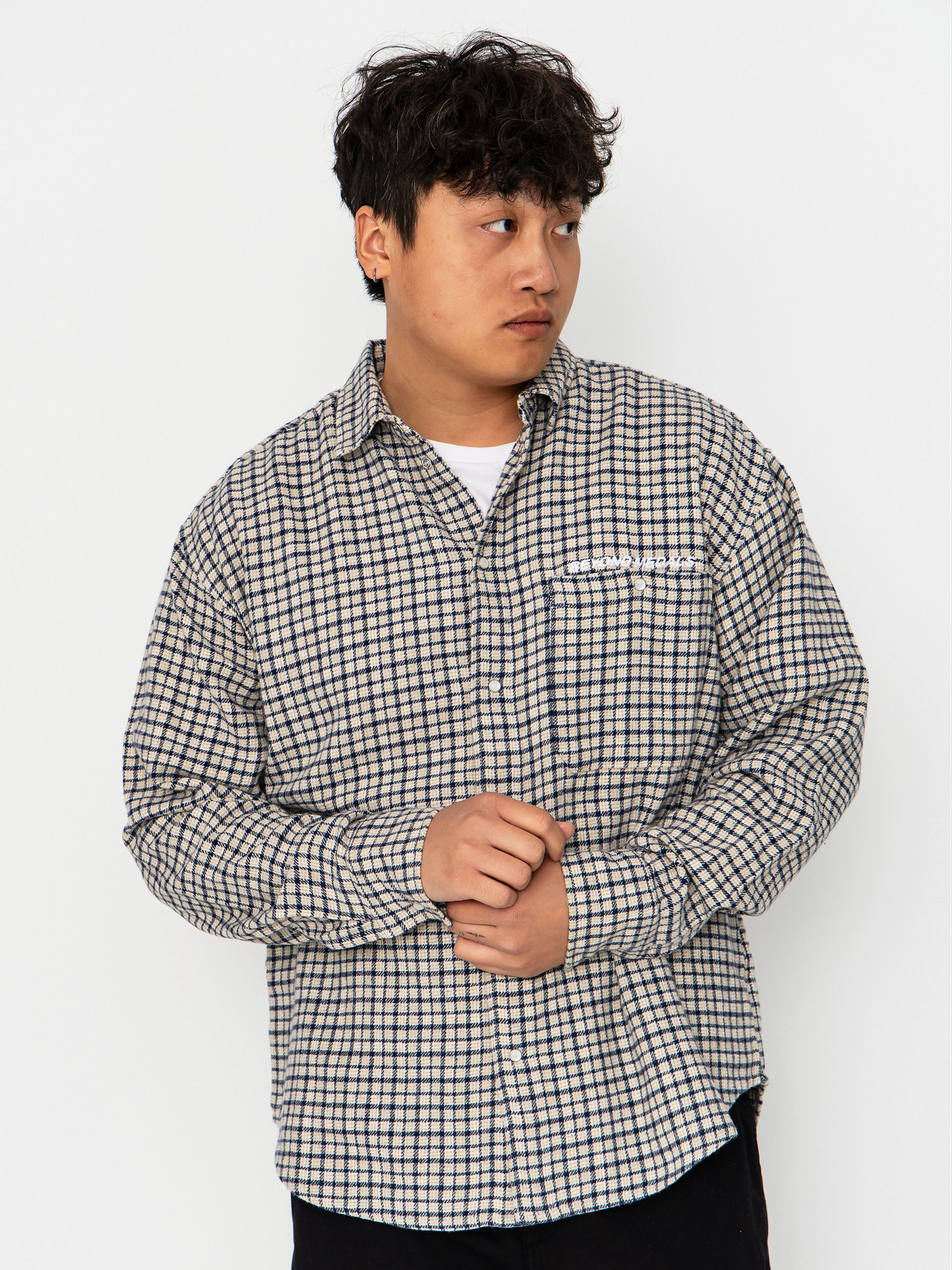 Beyond Medals Shirt Checkered (beige)