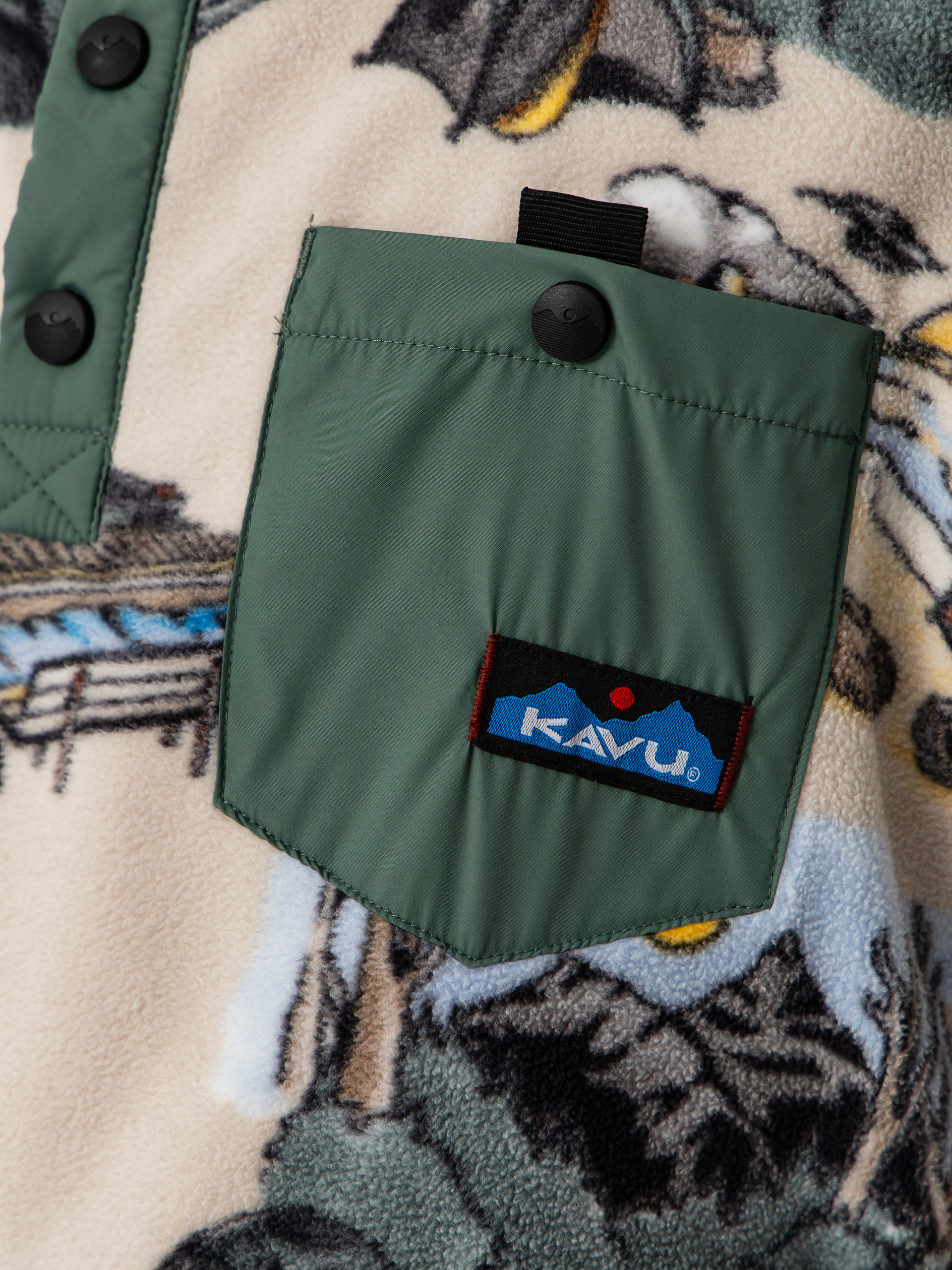 Mens Kavu Fleece  Teannaway (places to be)