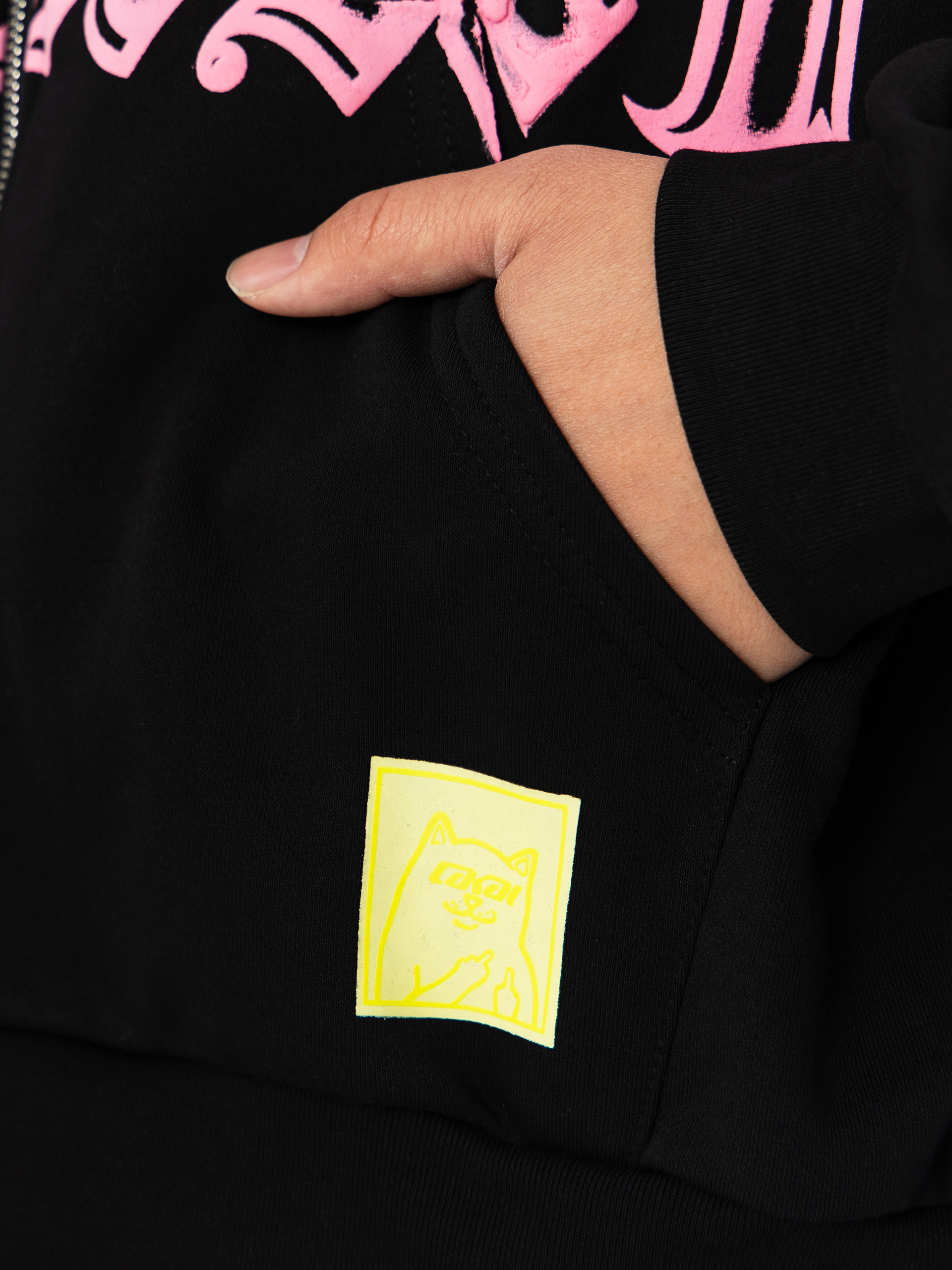 Lakai Hoodie X Rip'N'Dip Black Flame ZHD (black)