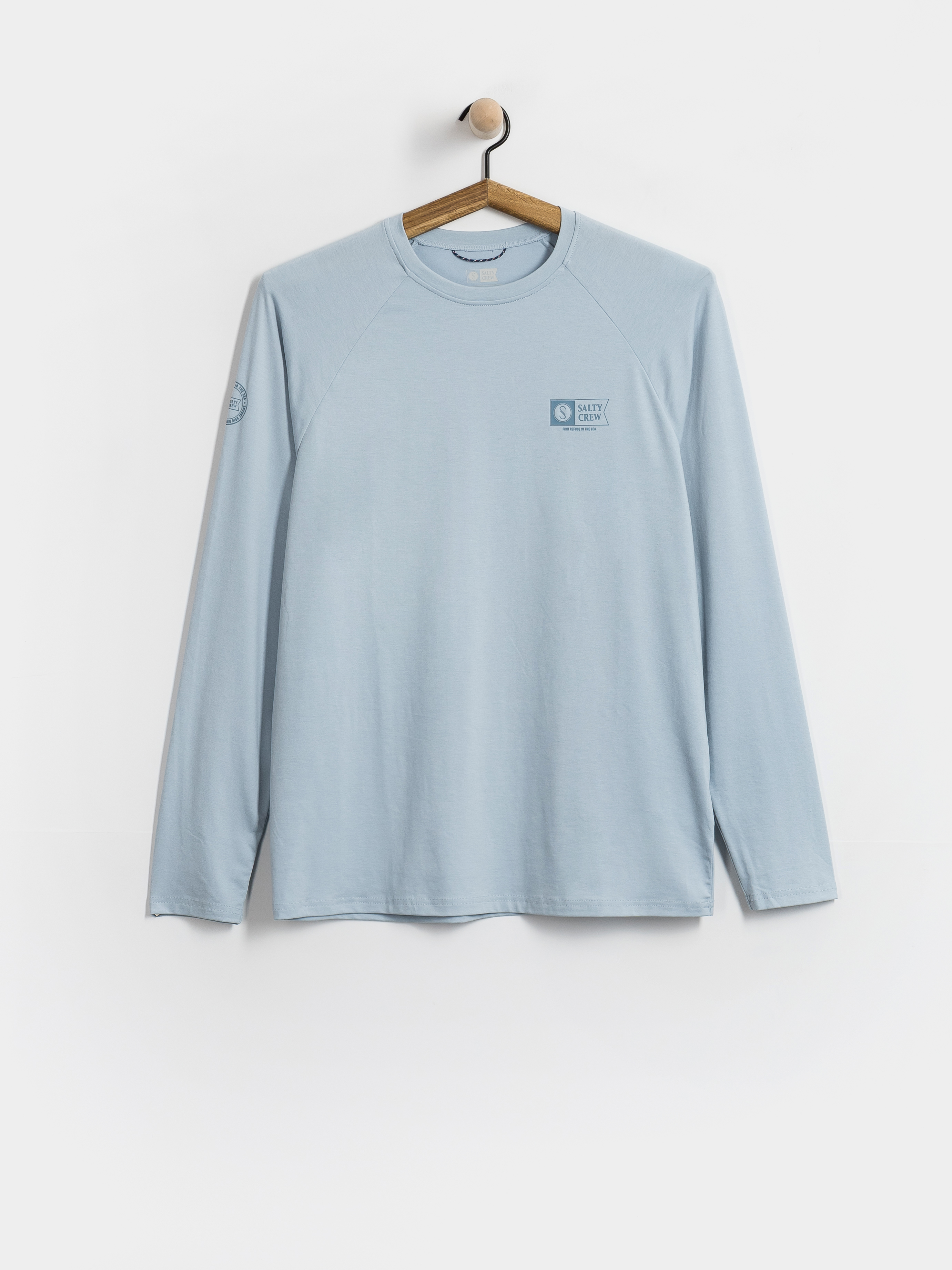 Salty Crew Mariner Tech Longsleeve (blue fog)