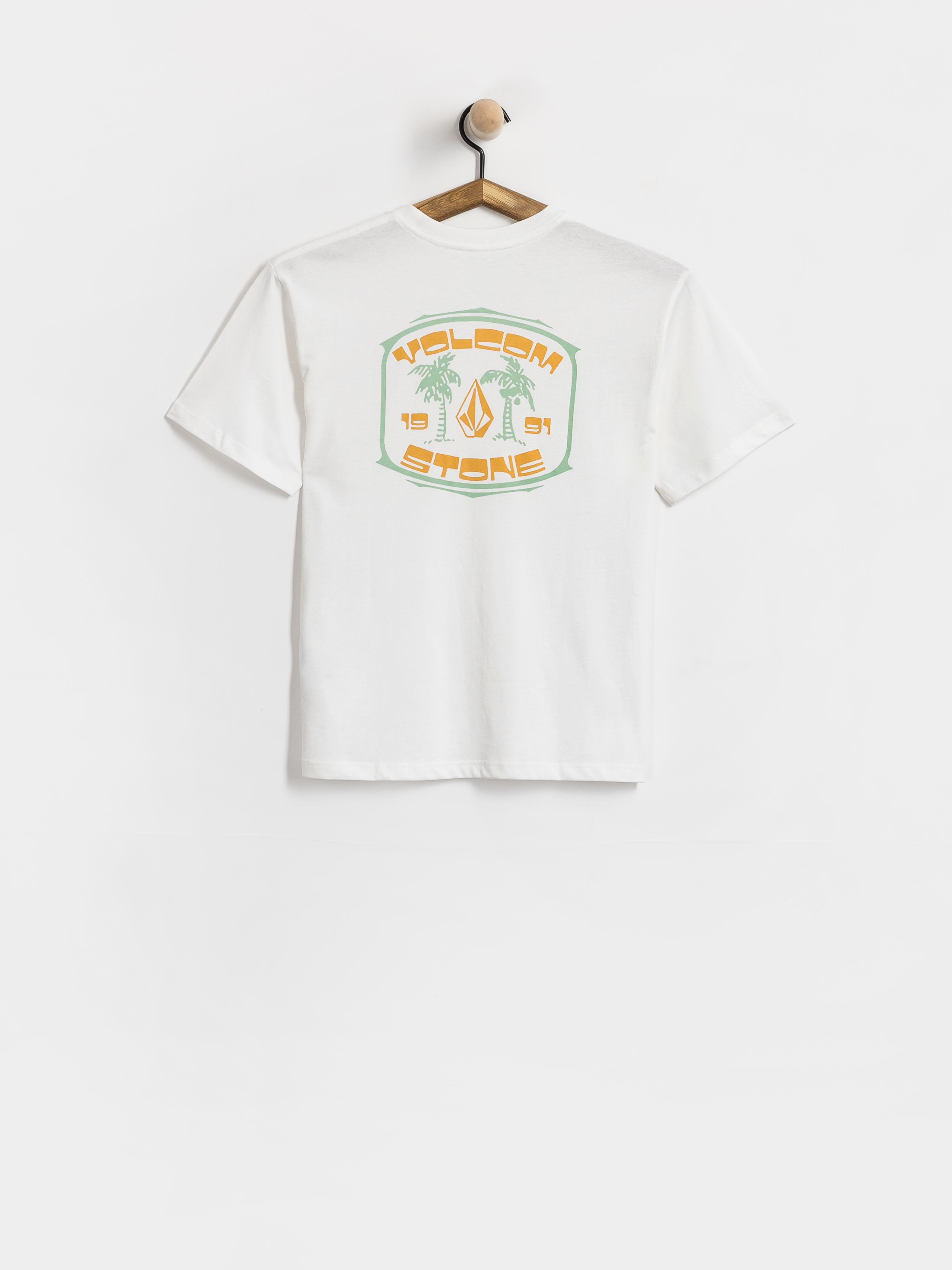 Volcom T-Shirt 91 Palm Bsc JR - white (white)