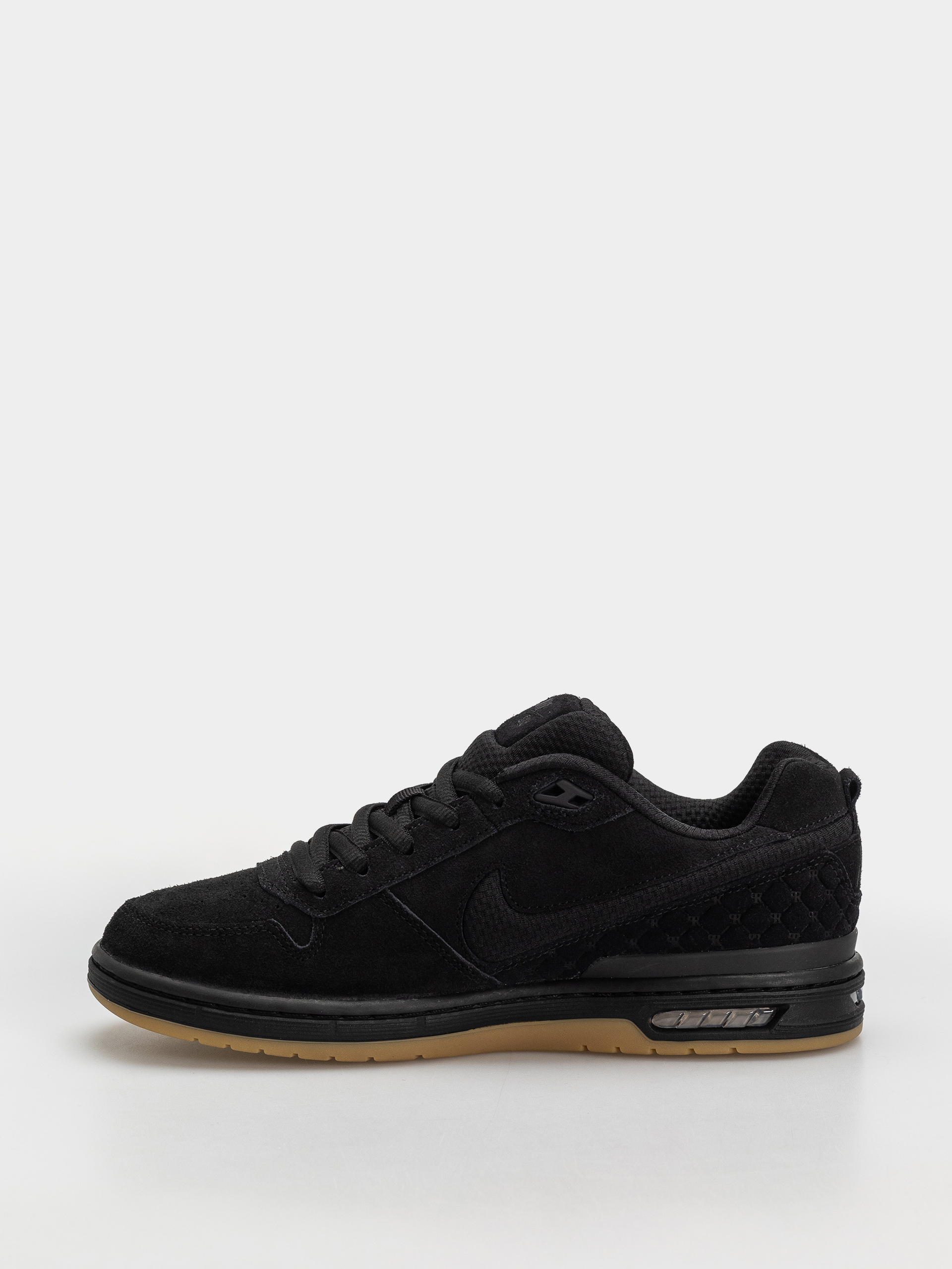 Nike SB Paul Rodriguez Zoom Air Low Shoes (black/black/black/gum light brown)