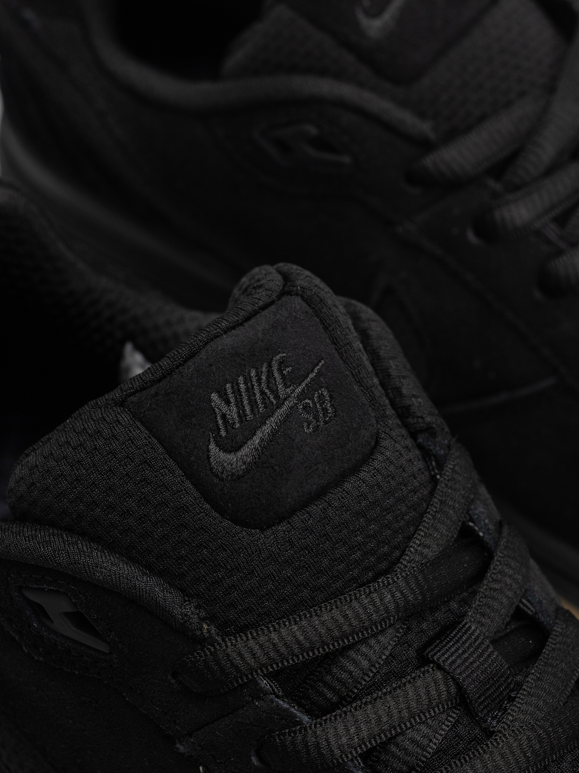 Nike SB Paul Rodriguez Zoom Air Low Schuhe (black/black/black/gum light brown)