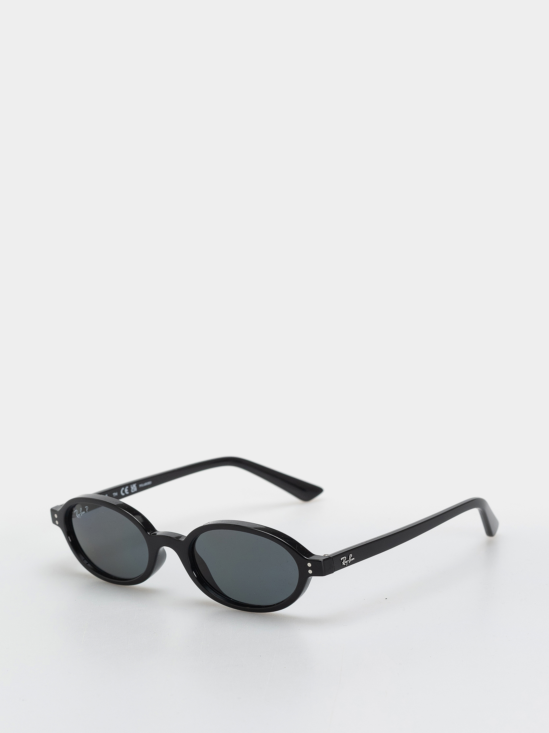 Ray-Ban Khal Sonnenbrille (polerowany black/polaryzacyjne ciemnogrey)