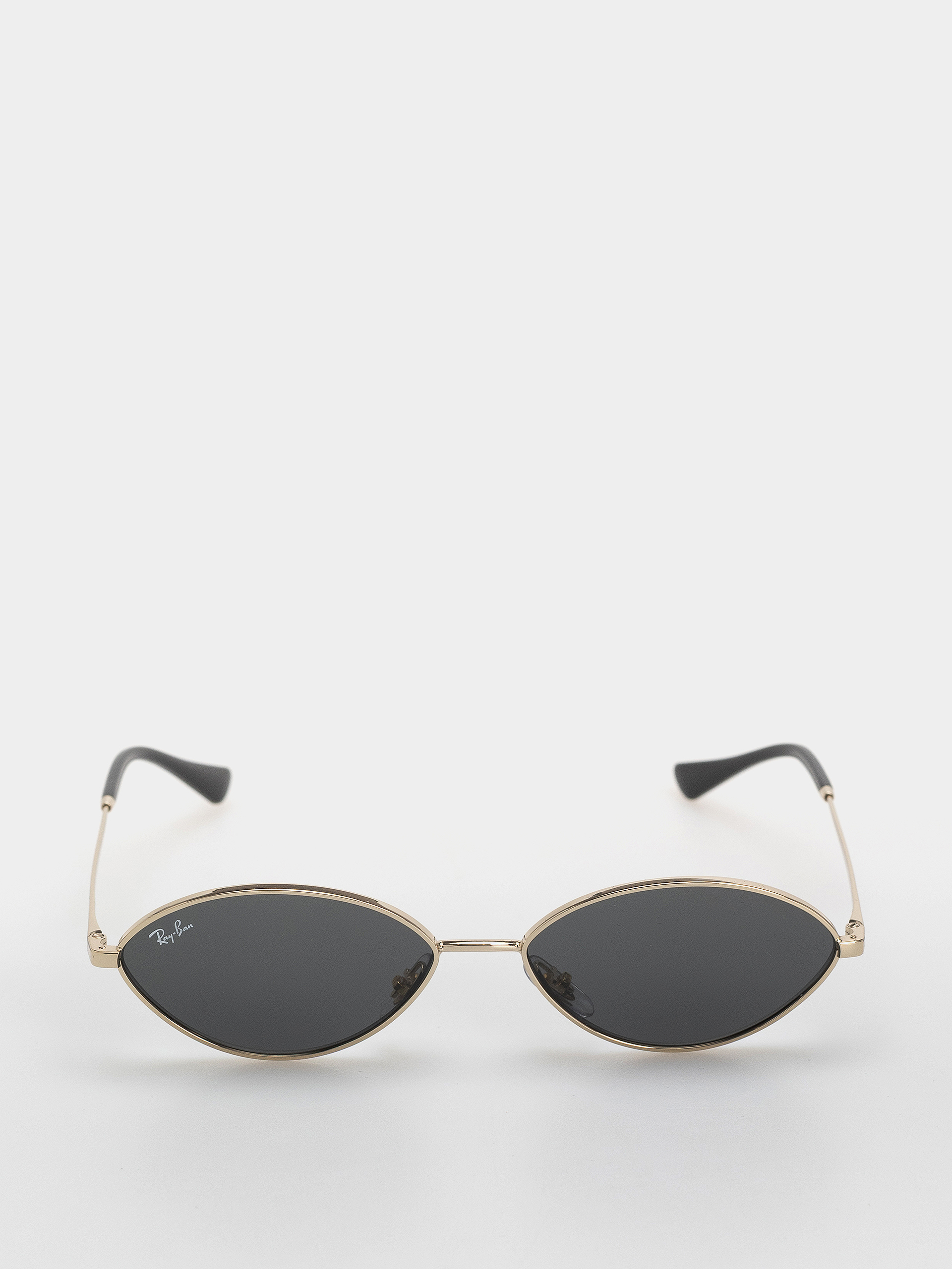 Ray-Ban Kai Sunglasses (polerowany jasne złoto/ciemnoszary)