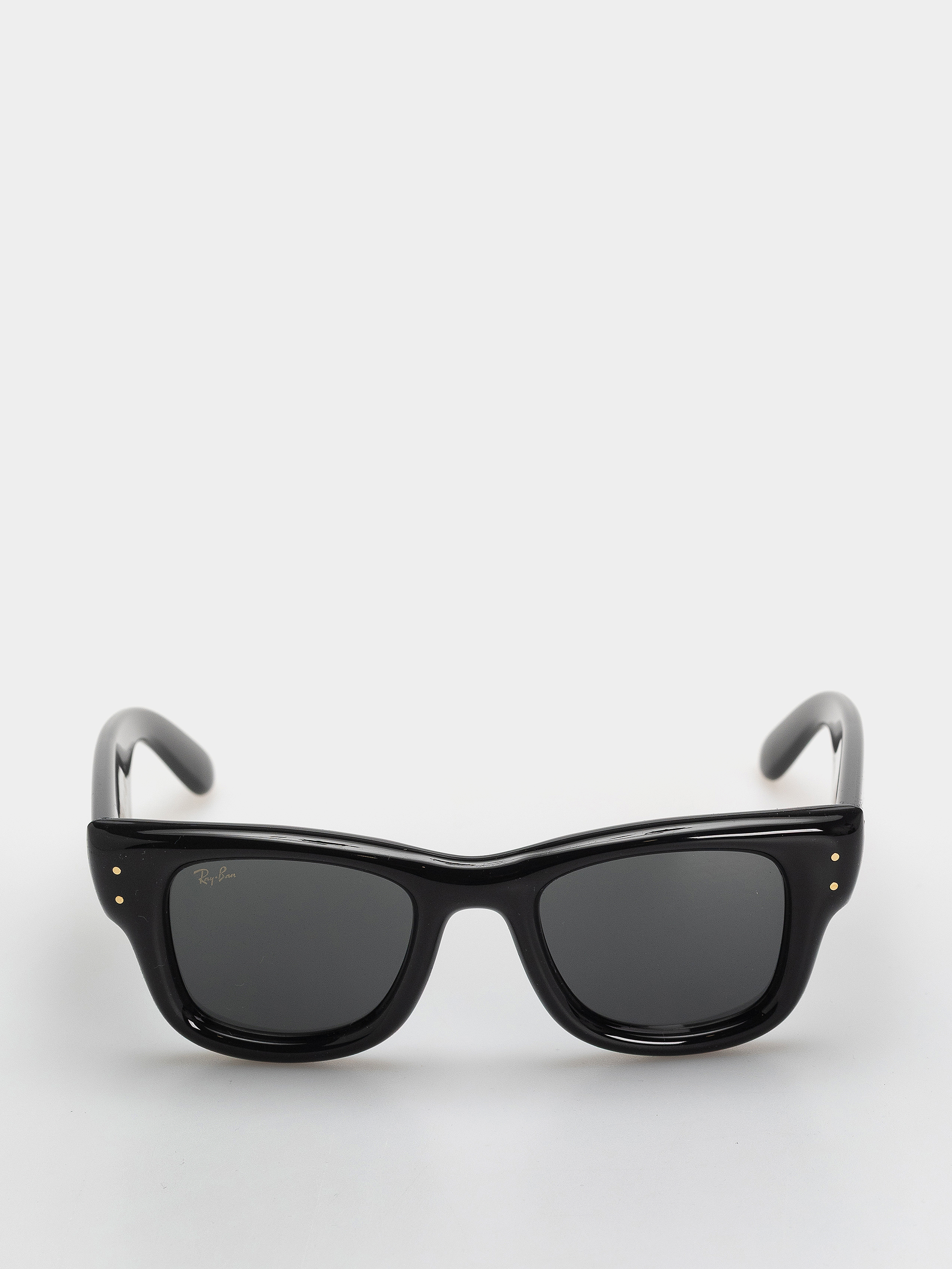 Ray-Ban Wayfarer Puffer Sunglasses (polerowany czarny/ultra czarny)