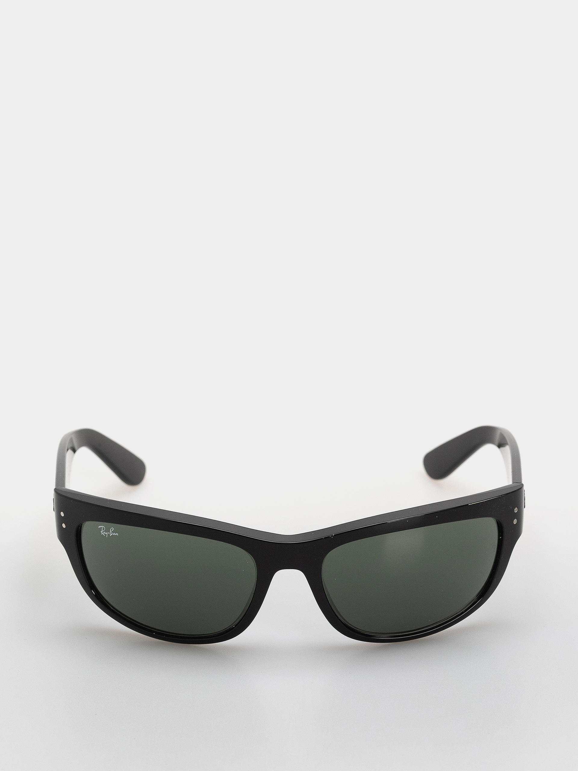 Ray-Ban Mega Balorama Sunglasses (polerowany czarny/zielone g-15)