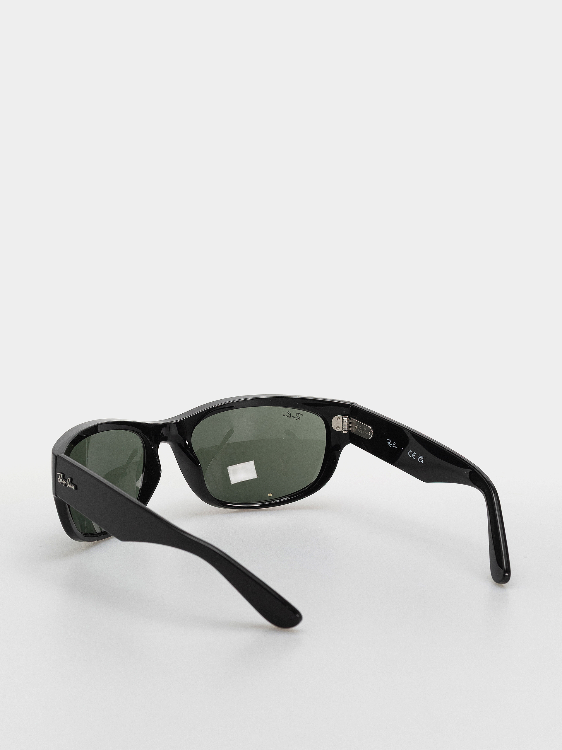 Ray-Ban Mega Balorama Sunglasses (polerowany czarny/zielone g-15)