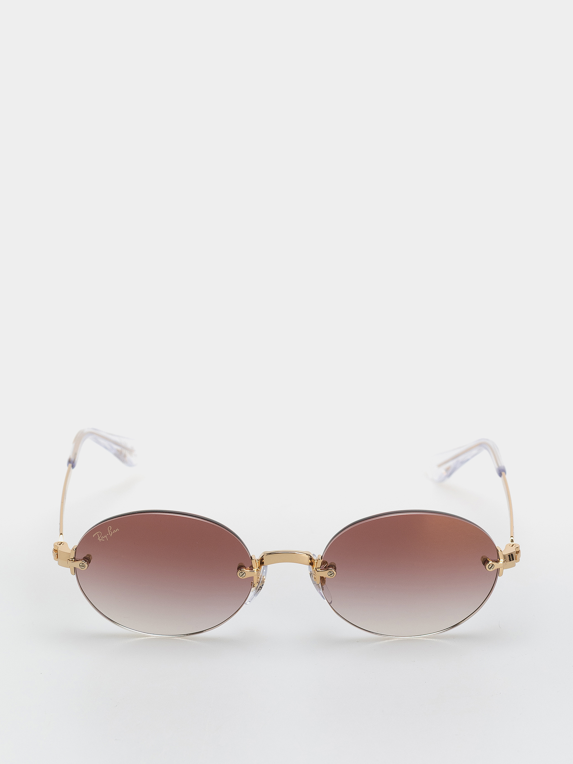 Ray-Ban Rb3929 By A$Ap Rocky Sunglasses (polerowany złoto arista/przezroczysty ciemnopurpurowy gradalny)