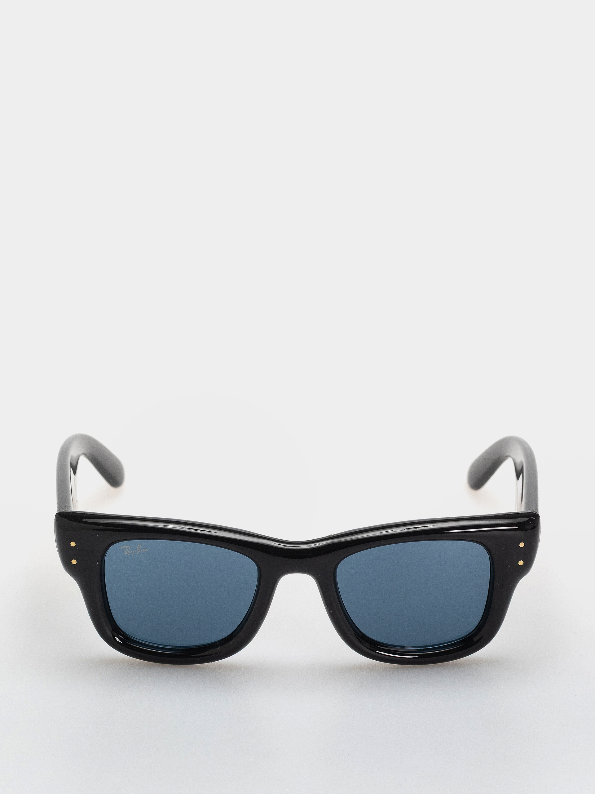Ray-Ban Wayfarer Puffer Sonnenbrille (polerowany czarny/ciemnoniebieski)