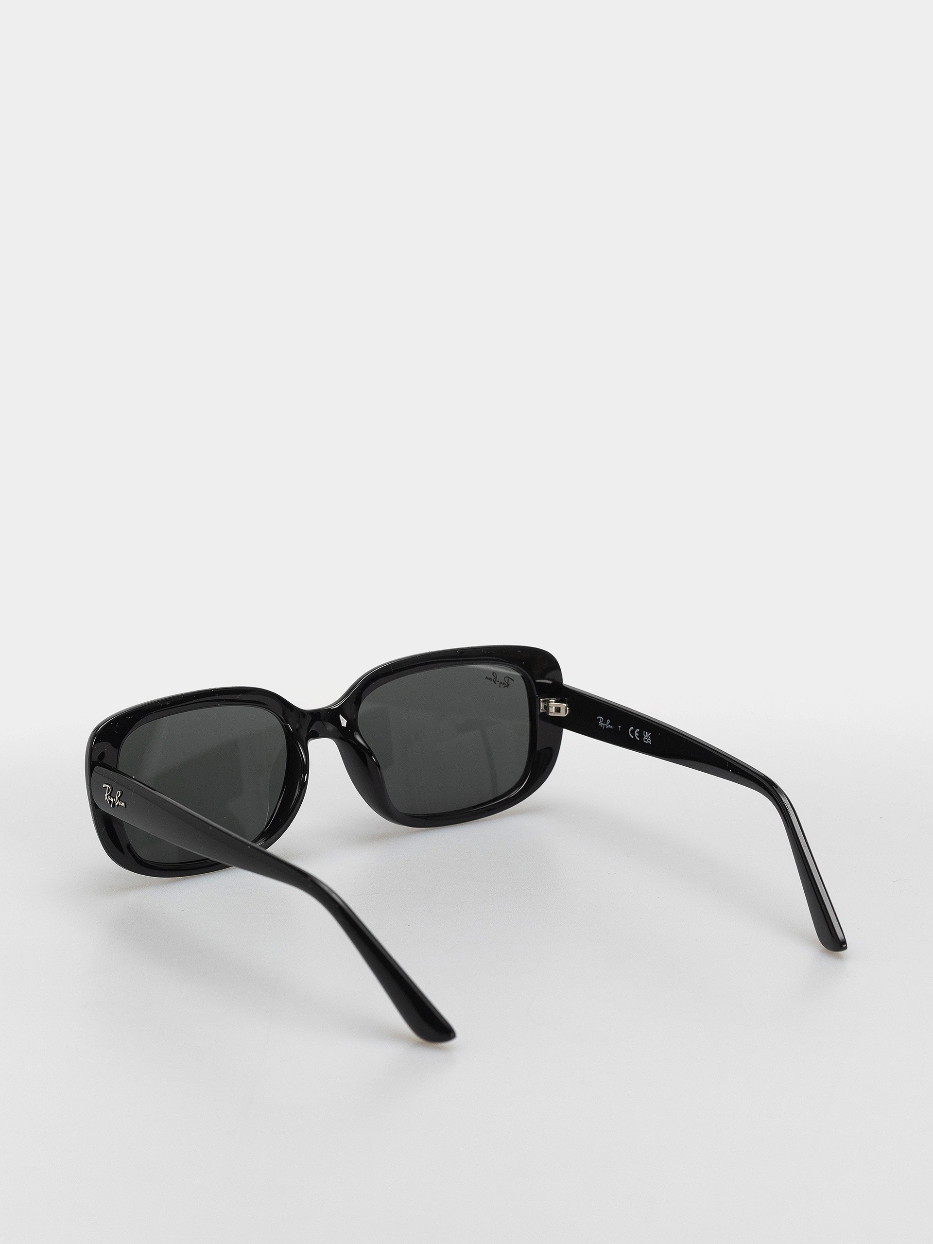 Ray-Ban Rb4421D Sunglasses (polerowany czarny/ciemnoszary)