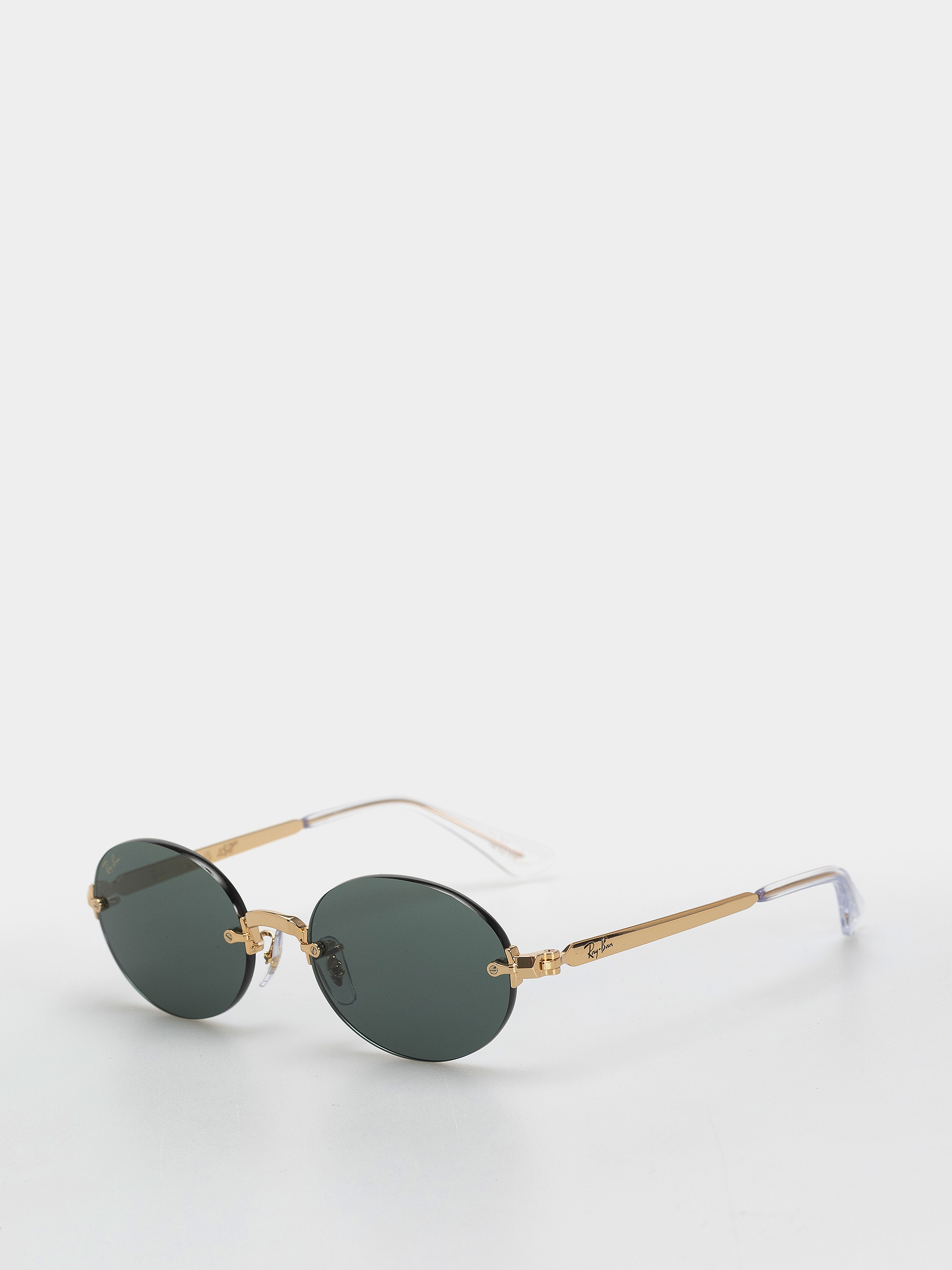 Ray-Ban Rb3929 By A$Ap Rocky Sunglasses (polerowany złoto arista/ciemnozielony)
