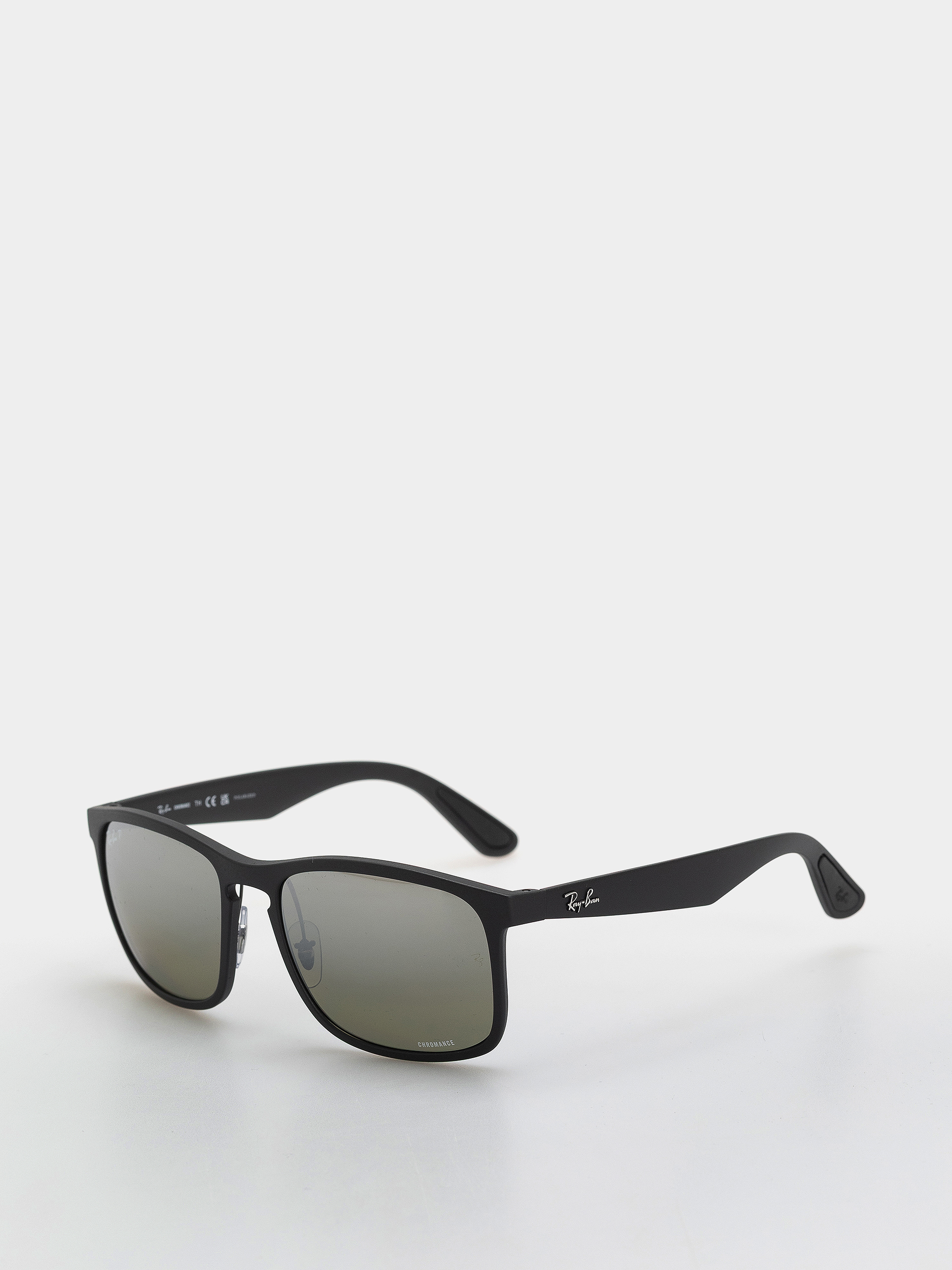 Ray-Ban Rb4264 Polarized Sonnenbrille (matowy czarny/silver polarized)