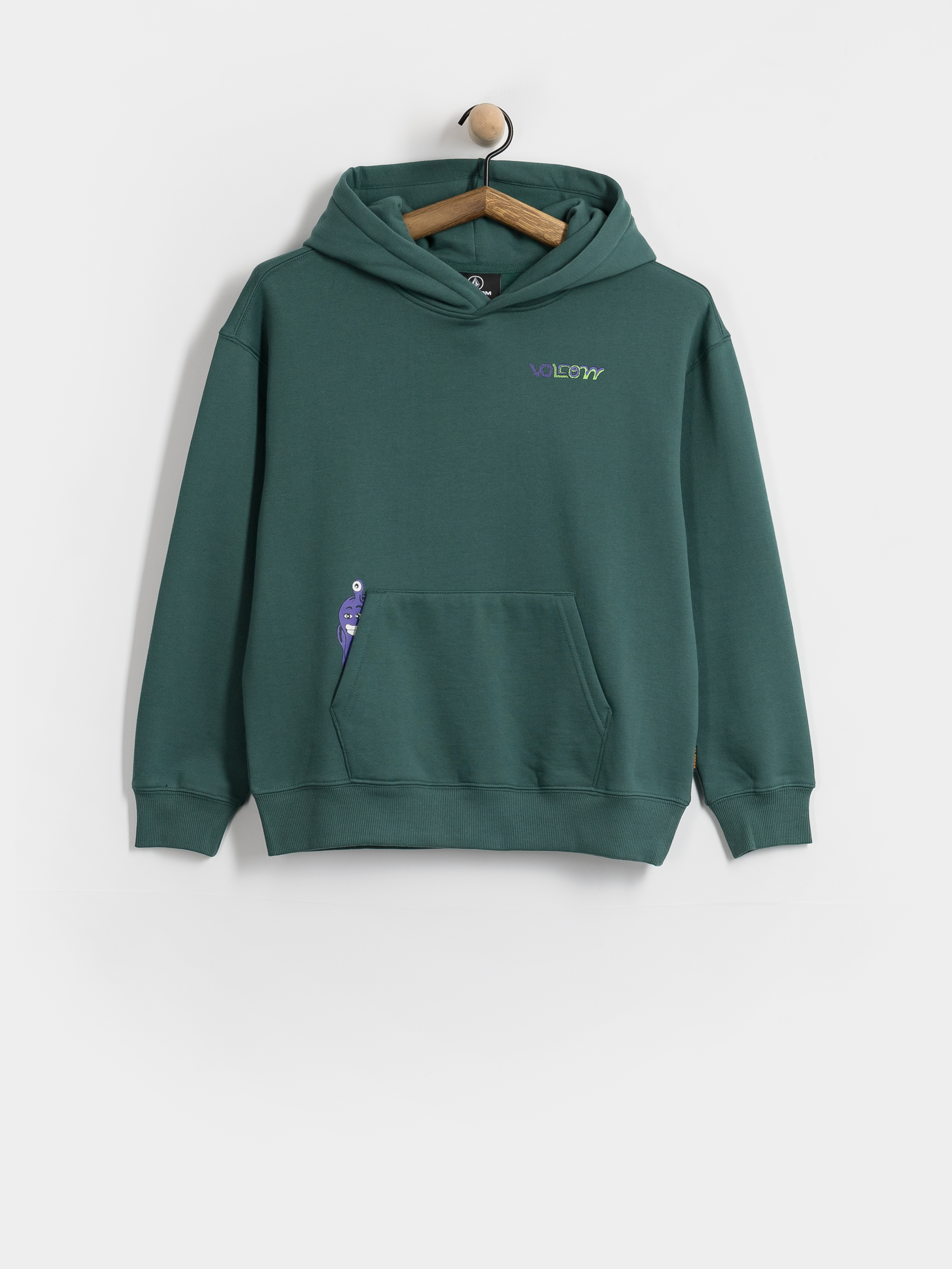 Volcom Hoodie Fa Ben Sanaire HD JR (rifle green)