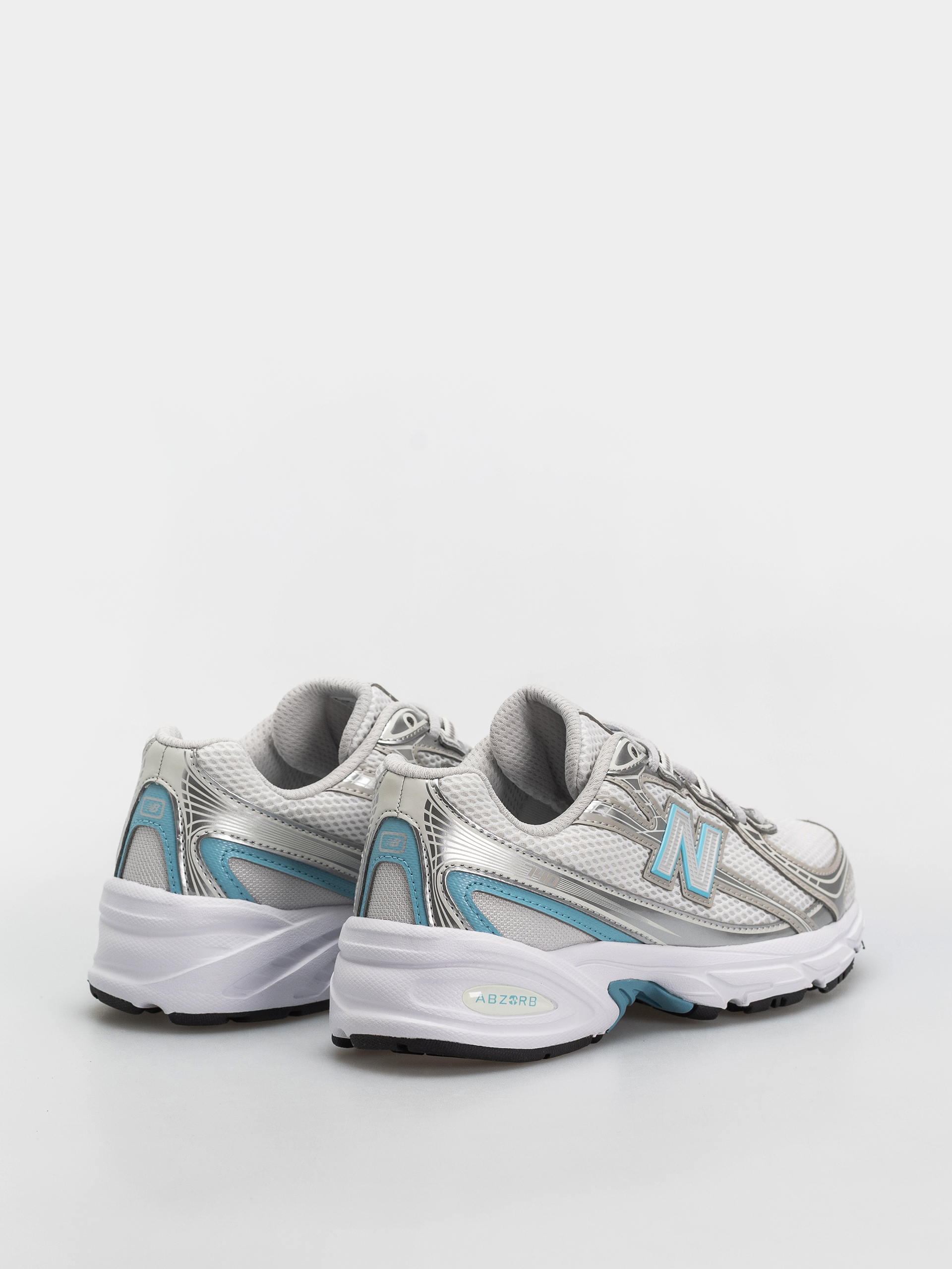 New Balance 740 JR Shoes (grey matter/taffy blue)