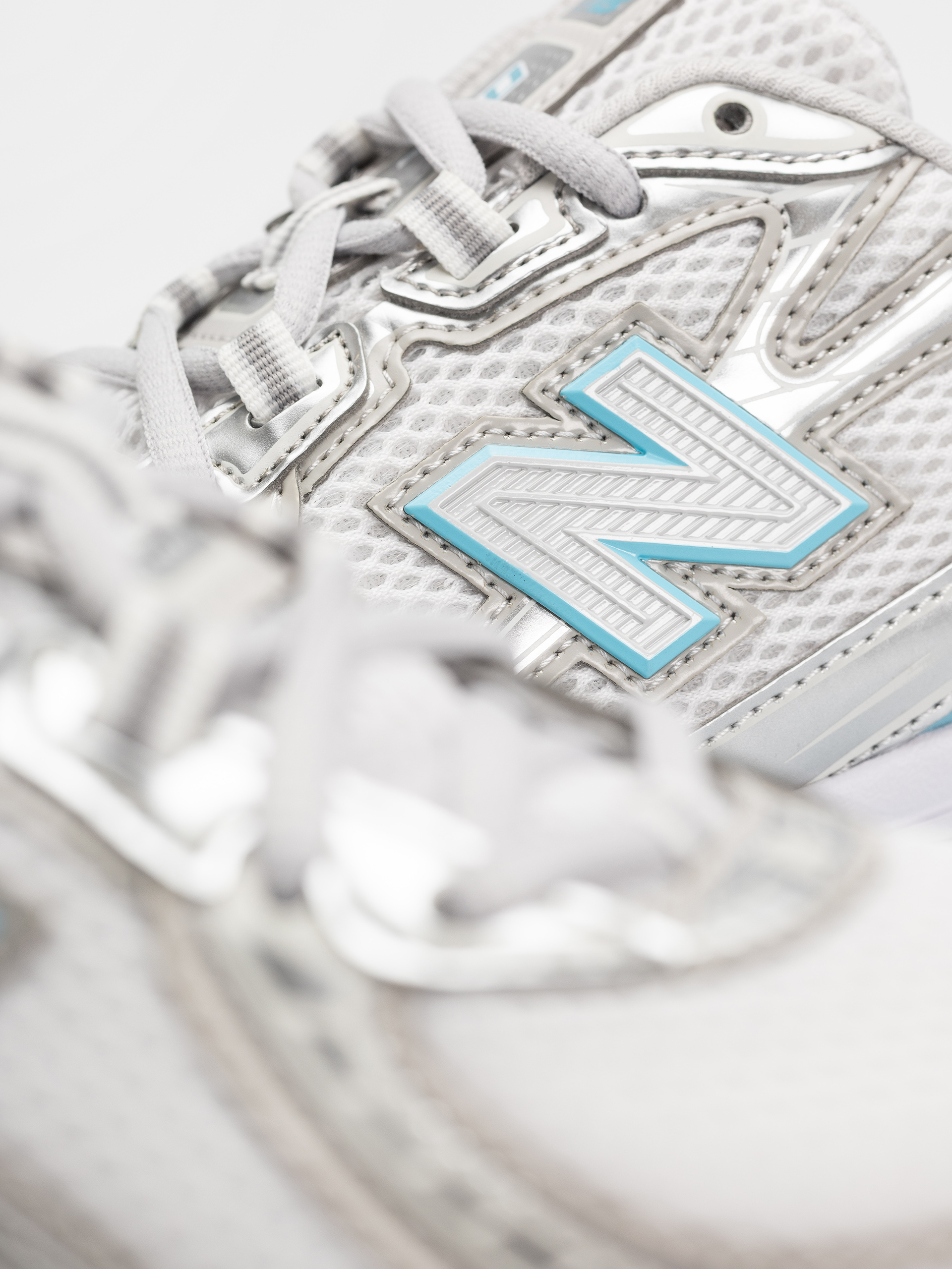 New Balance 740 JR Shoes (grey matter/taffy blue)