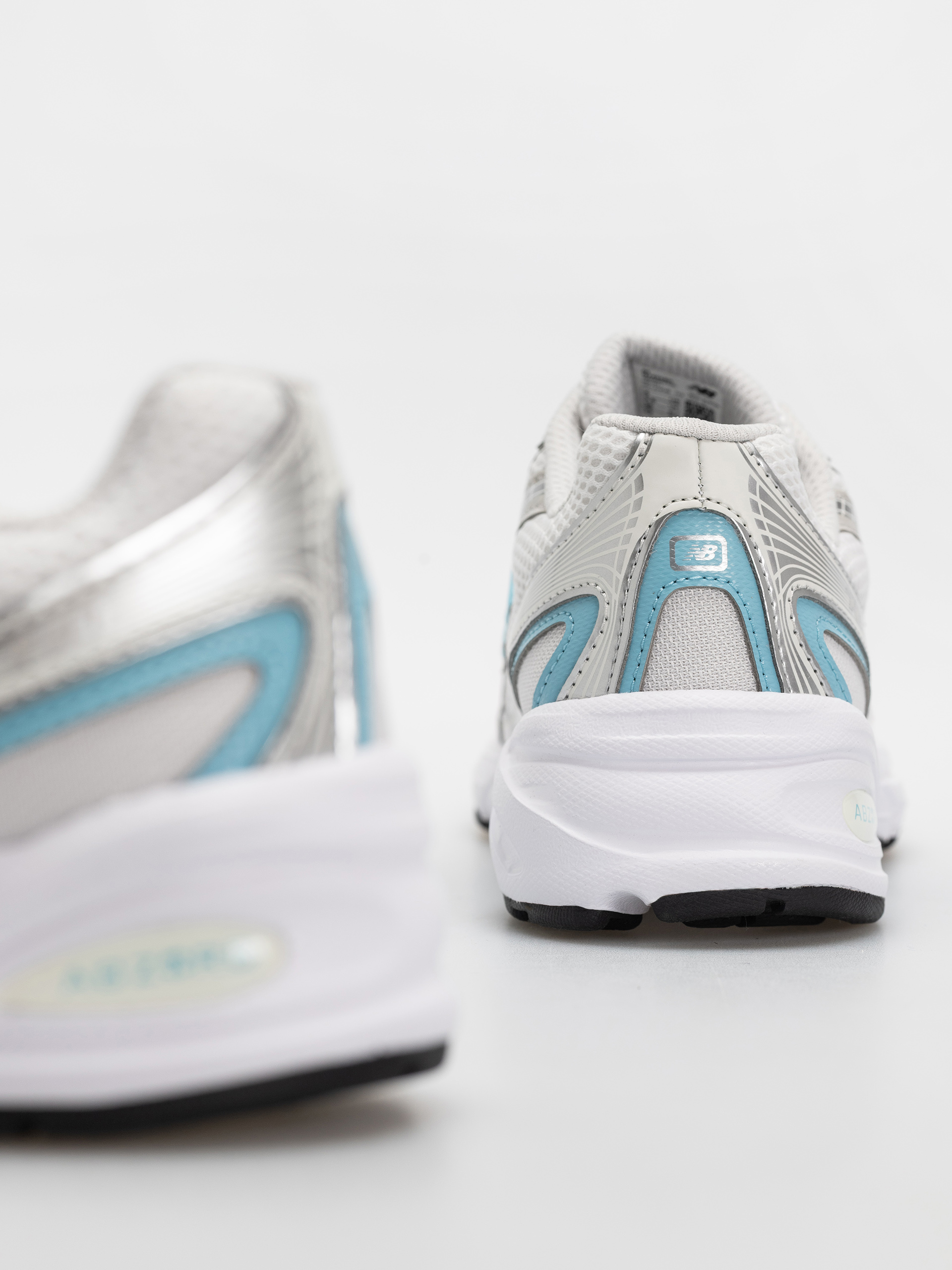 New Balance 740 JR Shoes (grey matter/taffy blue)