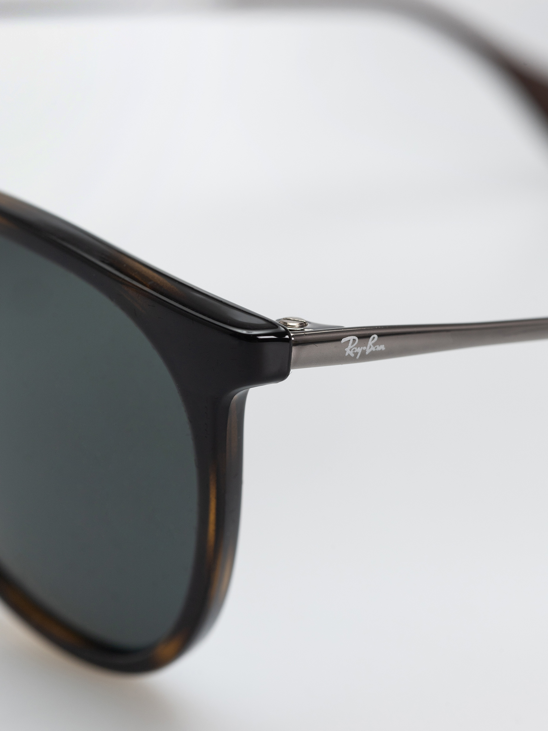 Ray-Ban Erika Classic Sunglasses (polerowany jasna havana/zielone g-15)