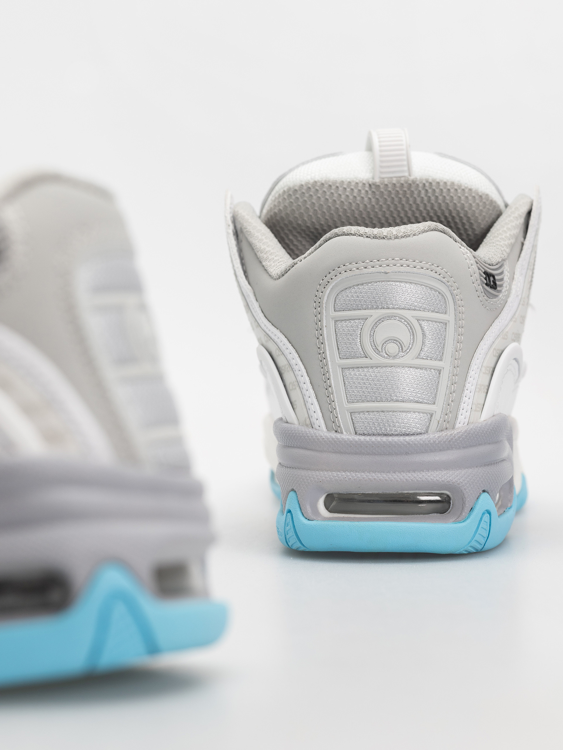 Osiris D3 2001 Shoes (white/grey/baby blue)