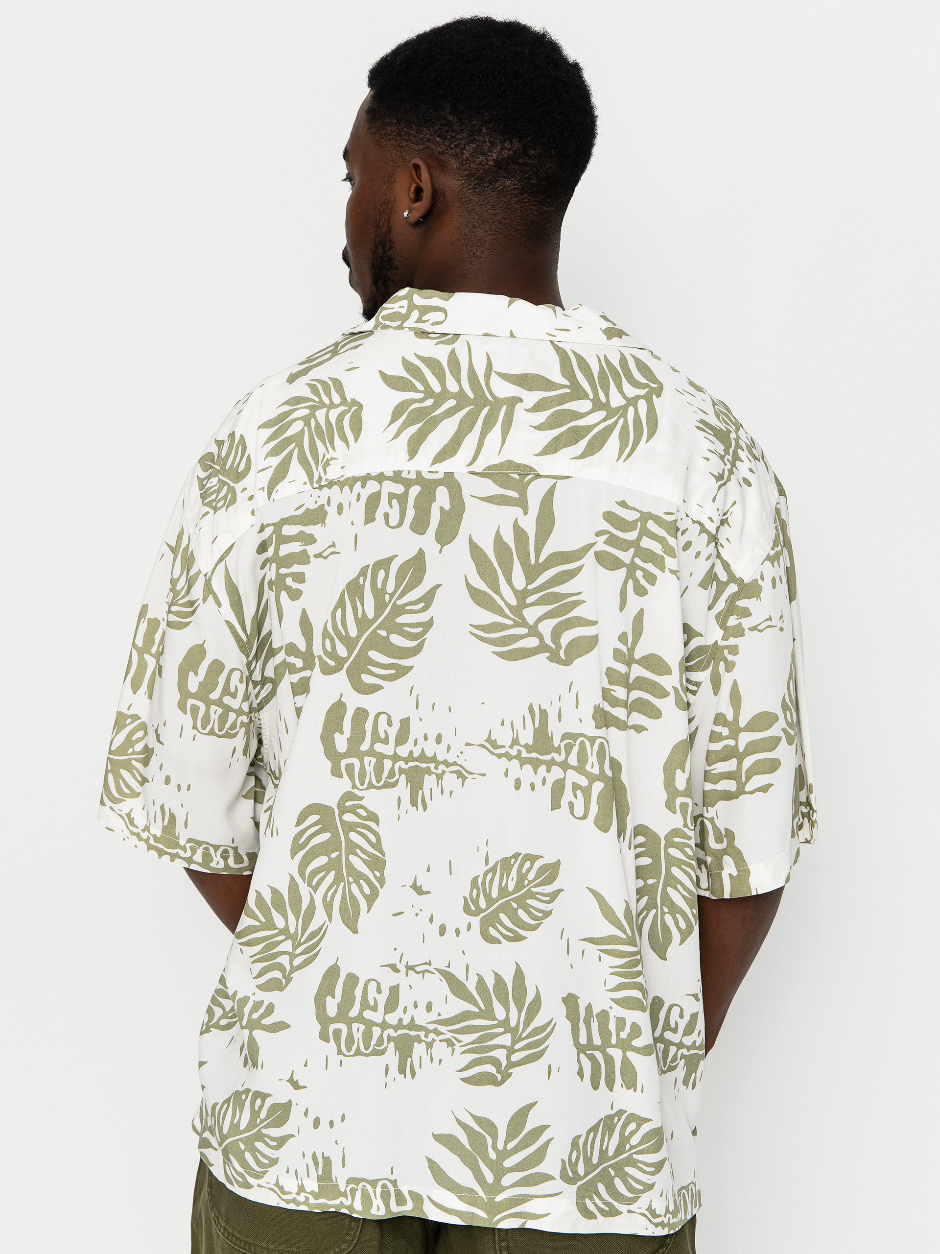 Vans Van Doren Printed Camp Shirt (soft sage)