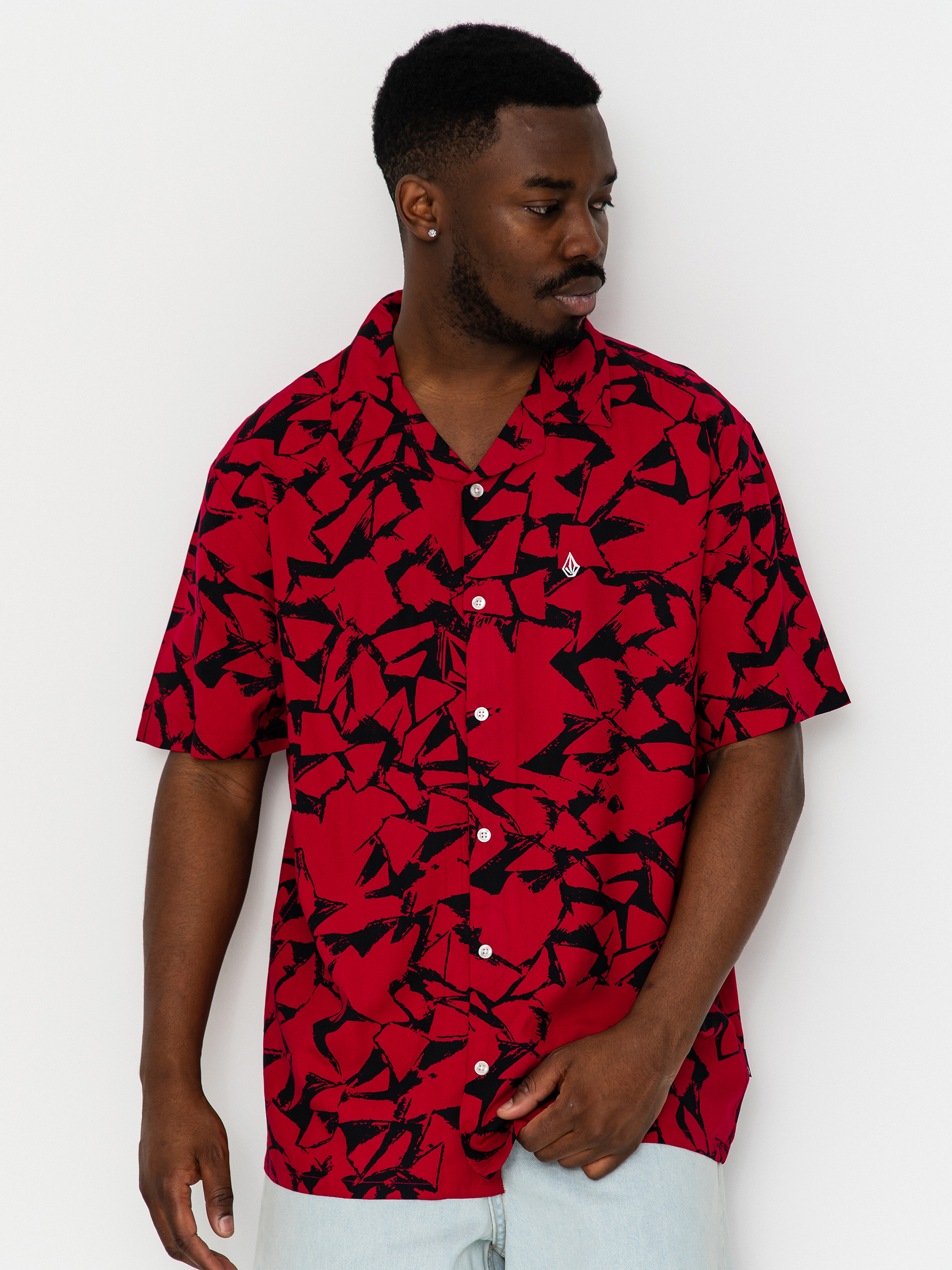 Volcom Boldstone Shirt (sangria)