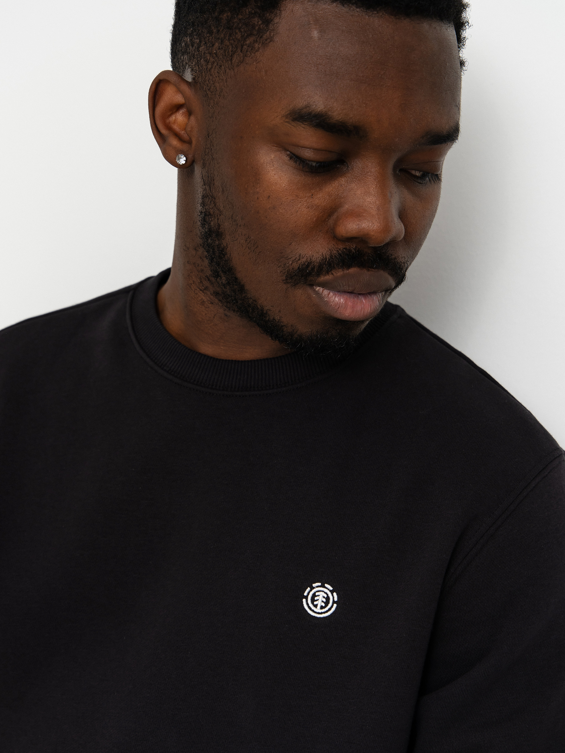 Element Icon Embroidery Sweatshirt (flint black)
