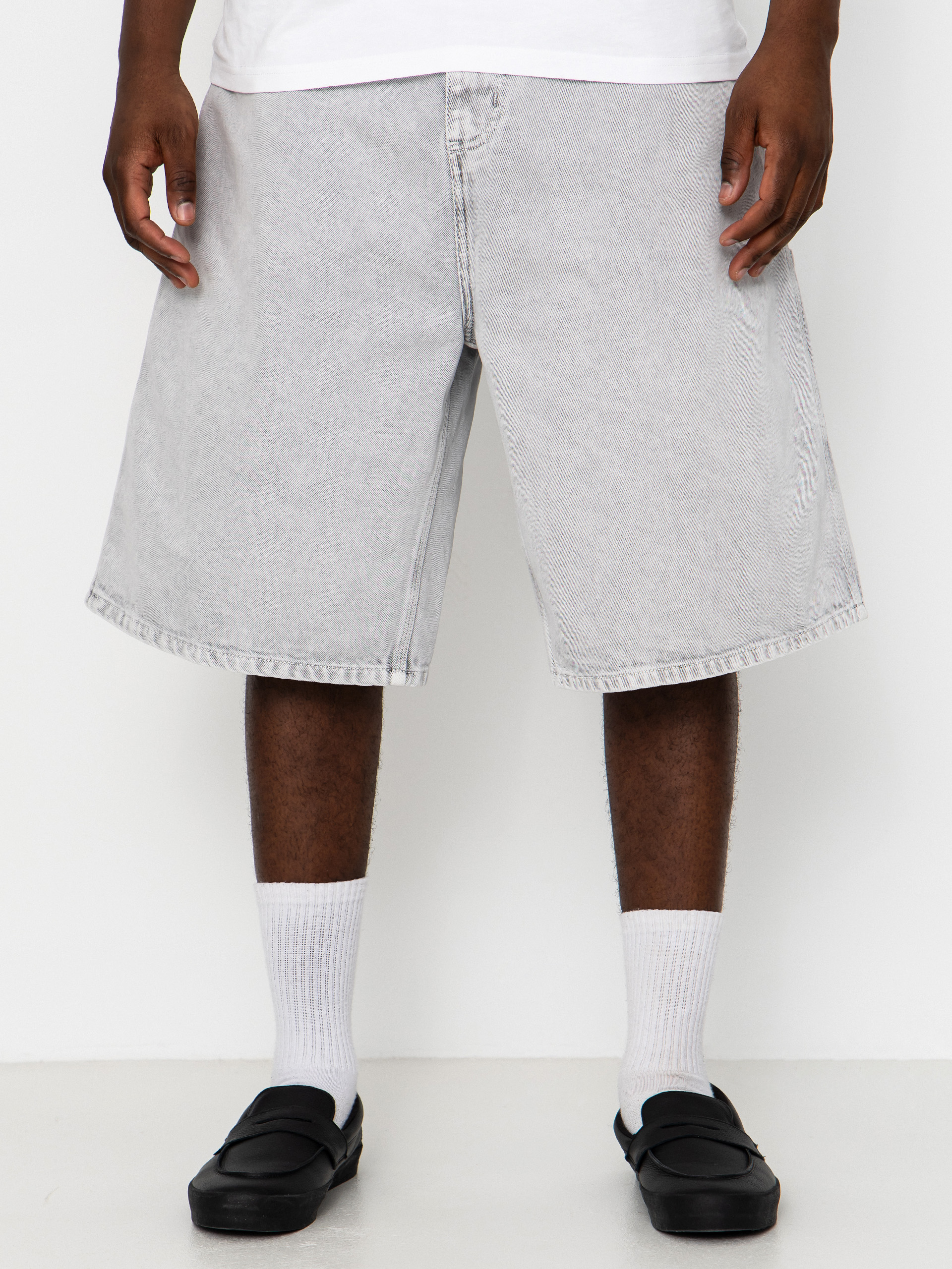 Carhartt WIP Shorts OG Single Knee (black chalk wash)