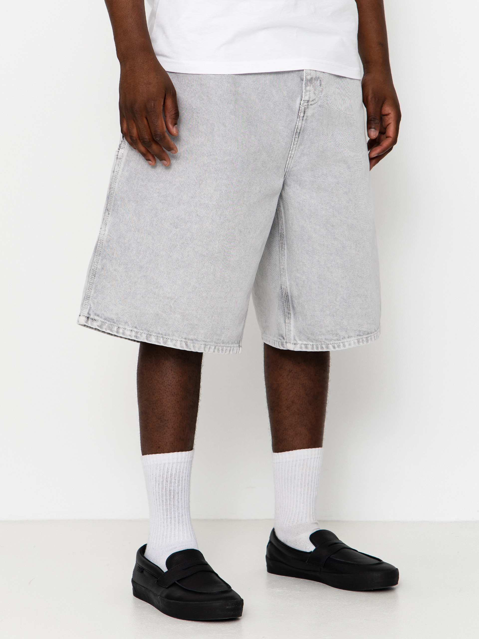 Carhartt WIP Shorts OG Single Knee (black chalk wash)