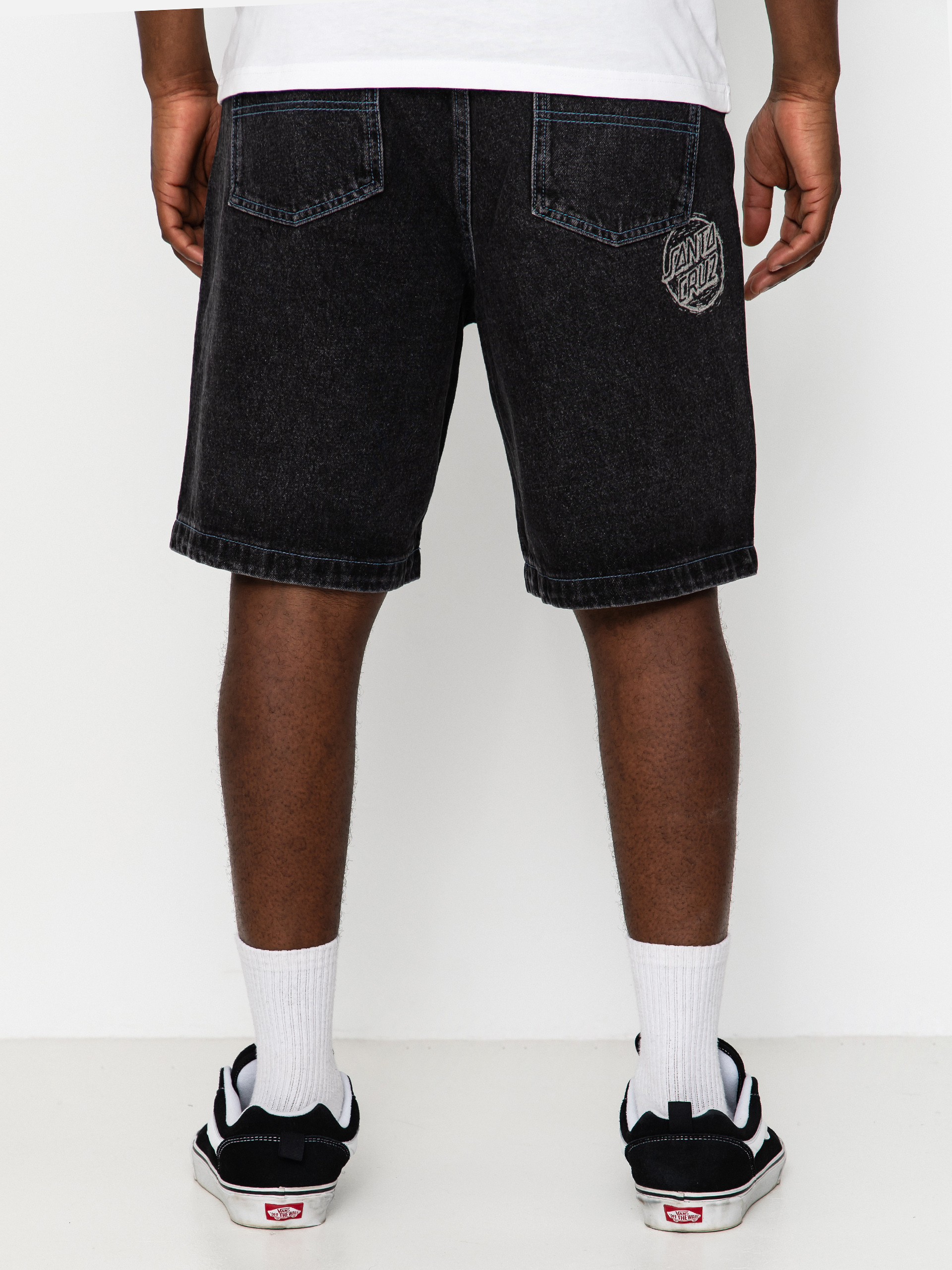 Santa Cruz Stamped Big Shorts (black)