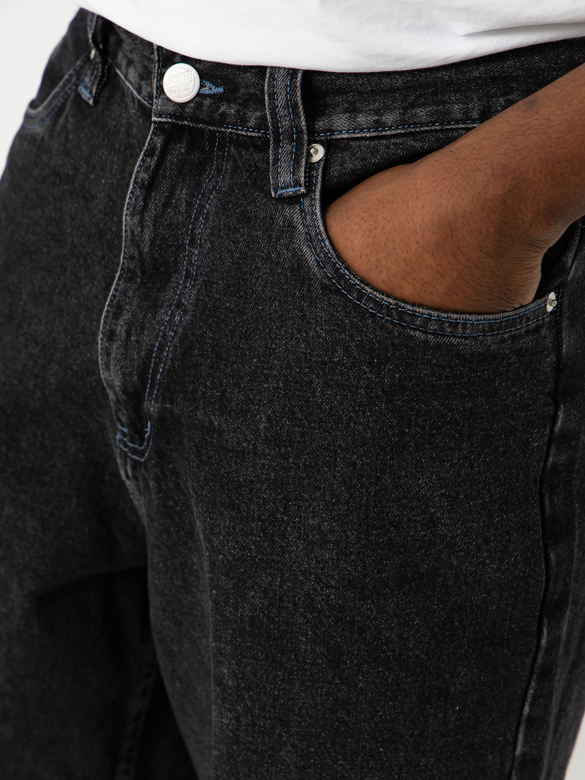 Santa Cruz Stamped Big Shorts (black)