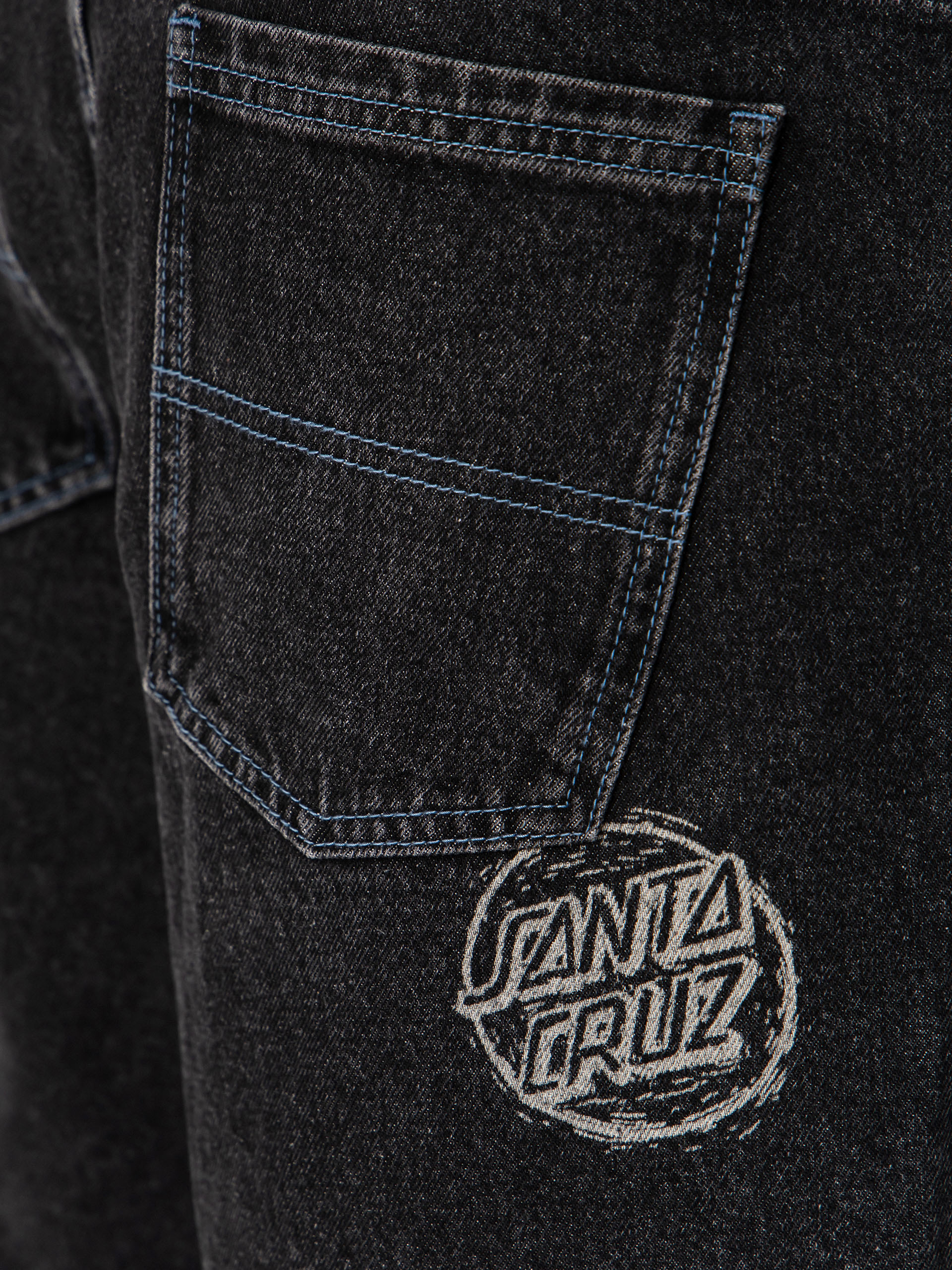 Santa Cruz Stamped Big Shorts (black)