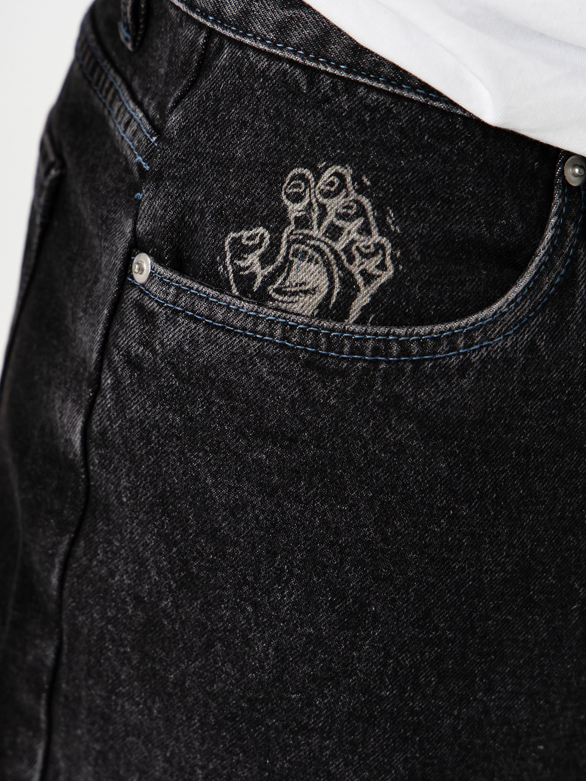Santa Cruz Stamped Big Shorts (black)