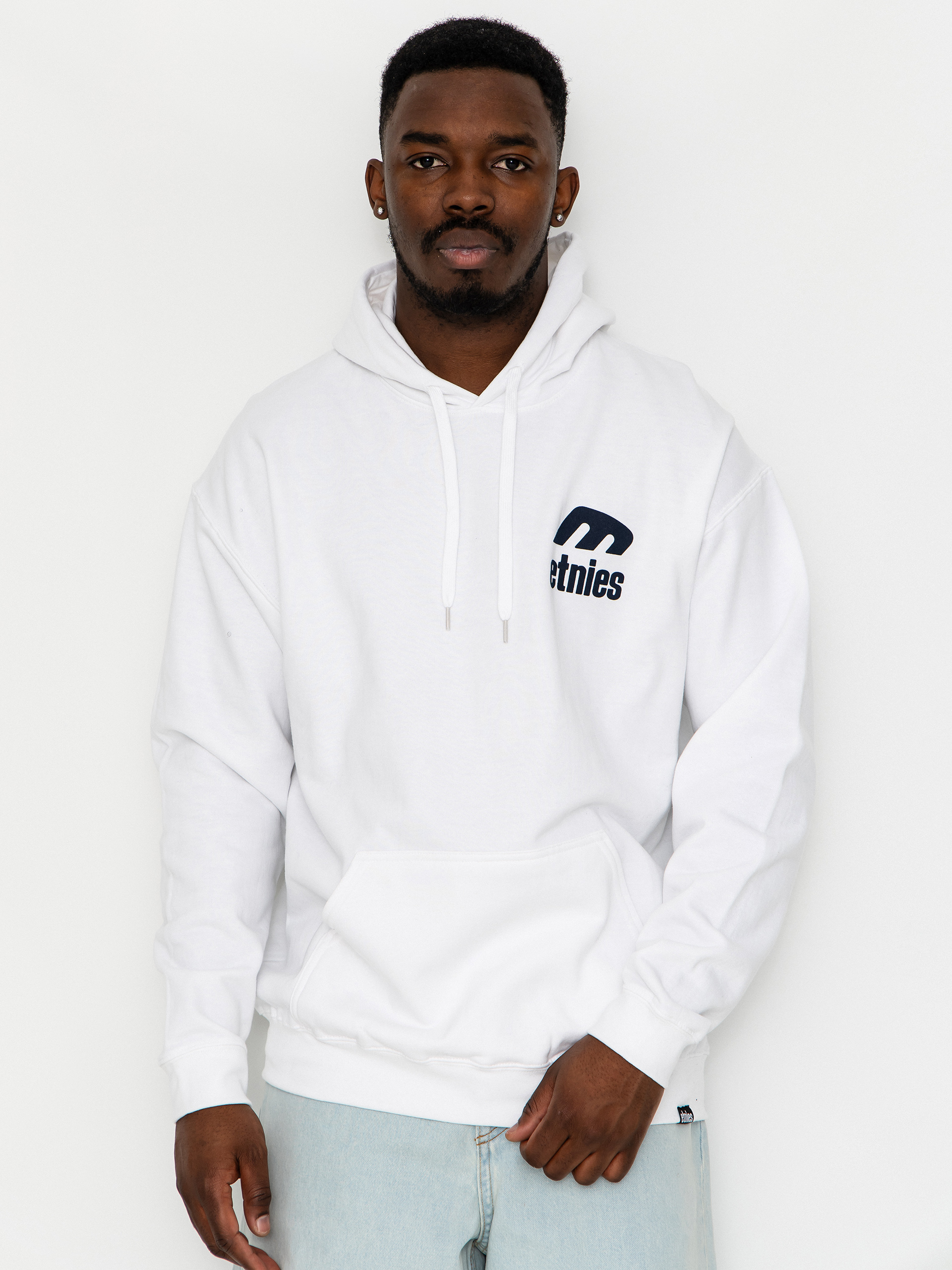 Etnies Icon E HD Hoodie (white/navy)
