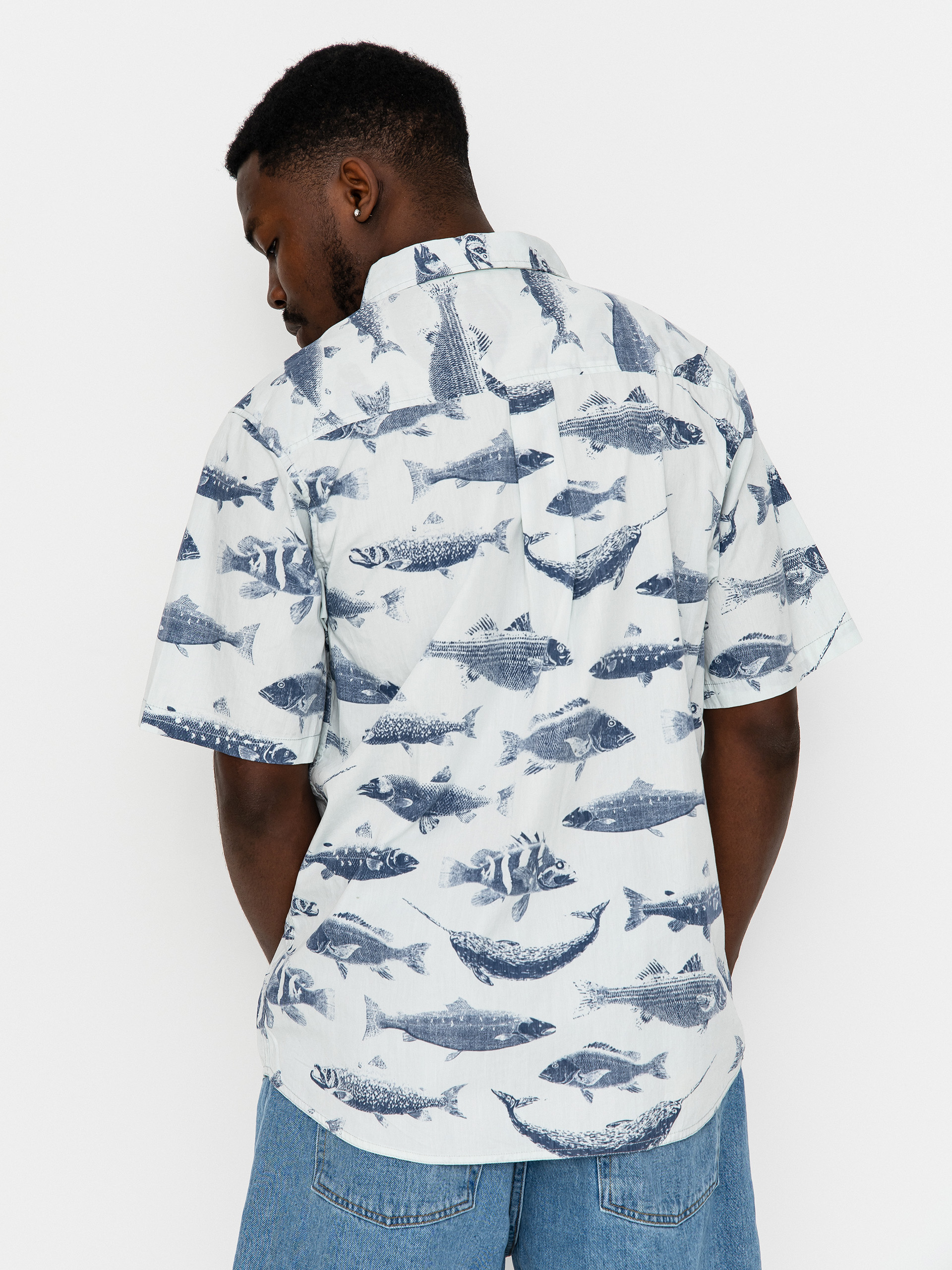 Kavu Topspot Shirt (big blue fish)