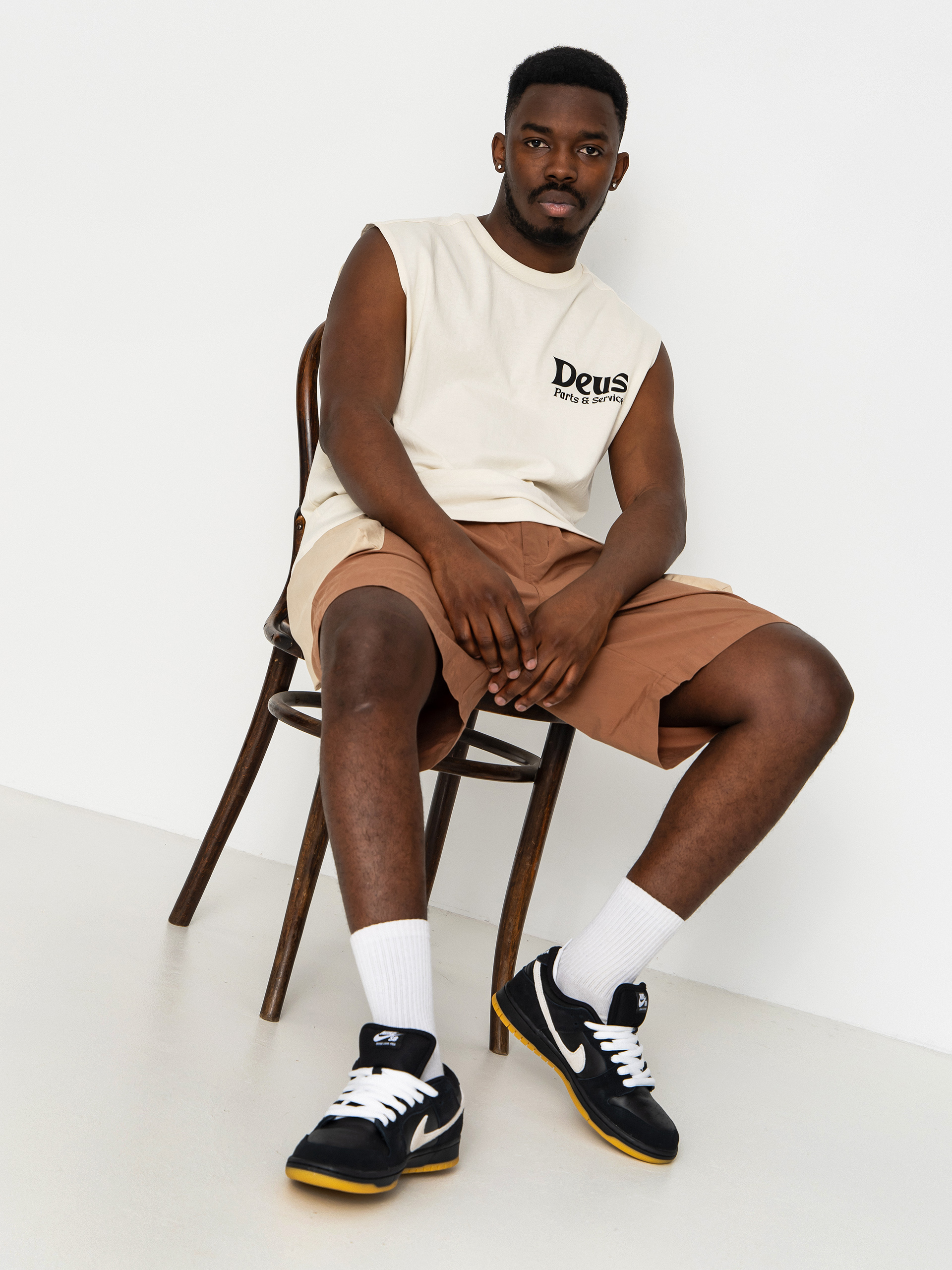 Deus Ex Machina Tank top Knucklebones Muscle (dirty white)