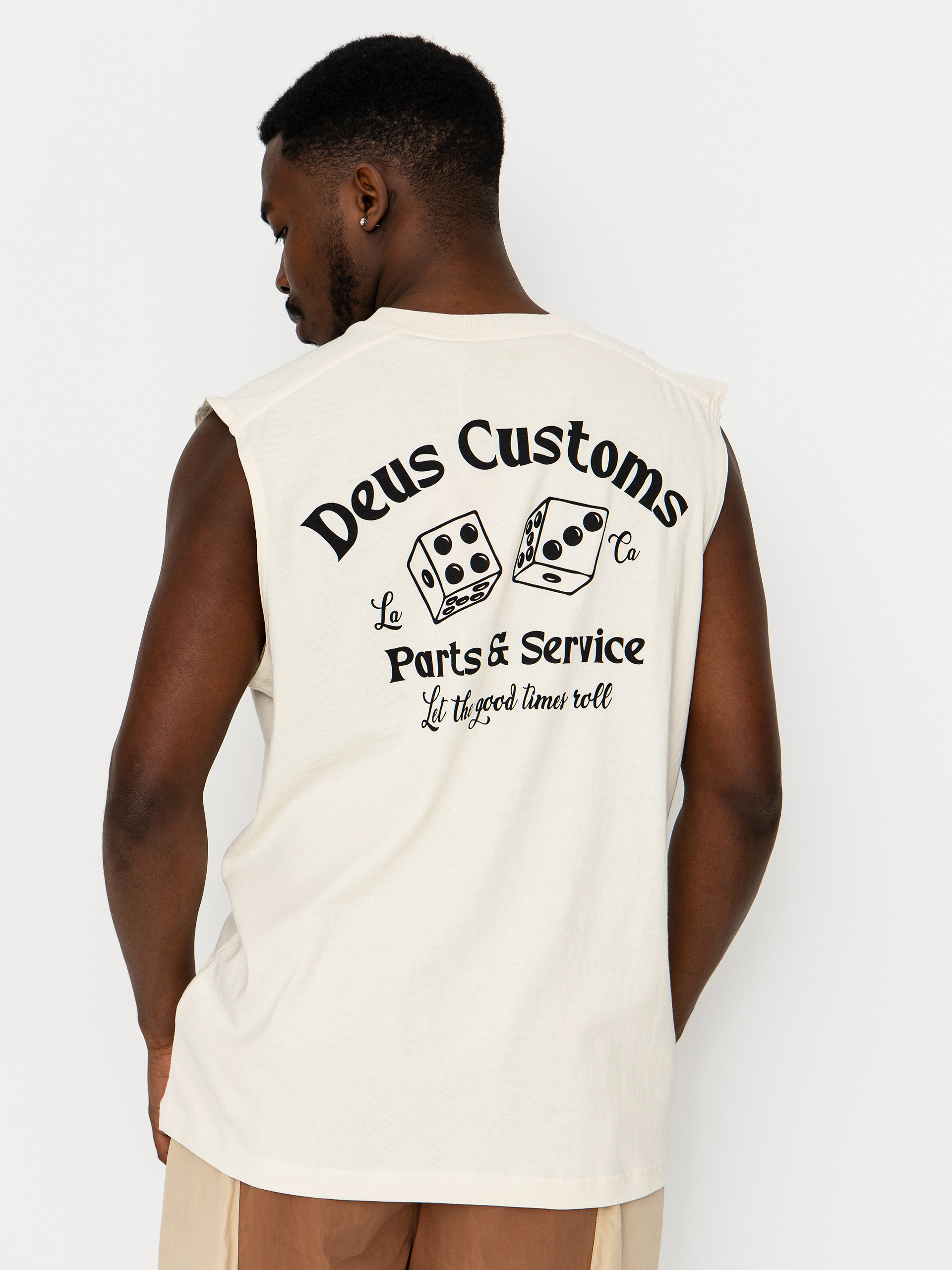 Deus Ex Machina Shirt Knucklebones Muscle (dirty white)