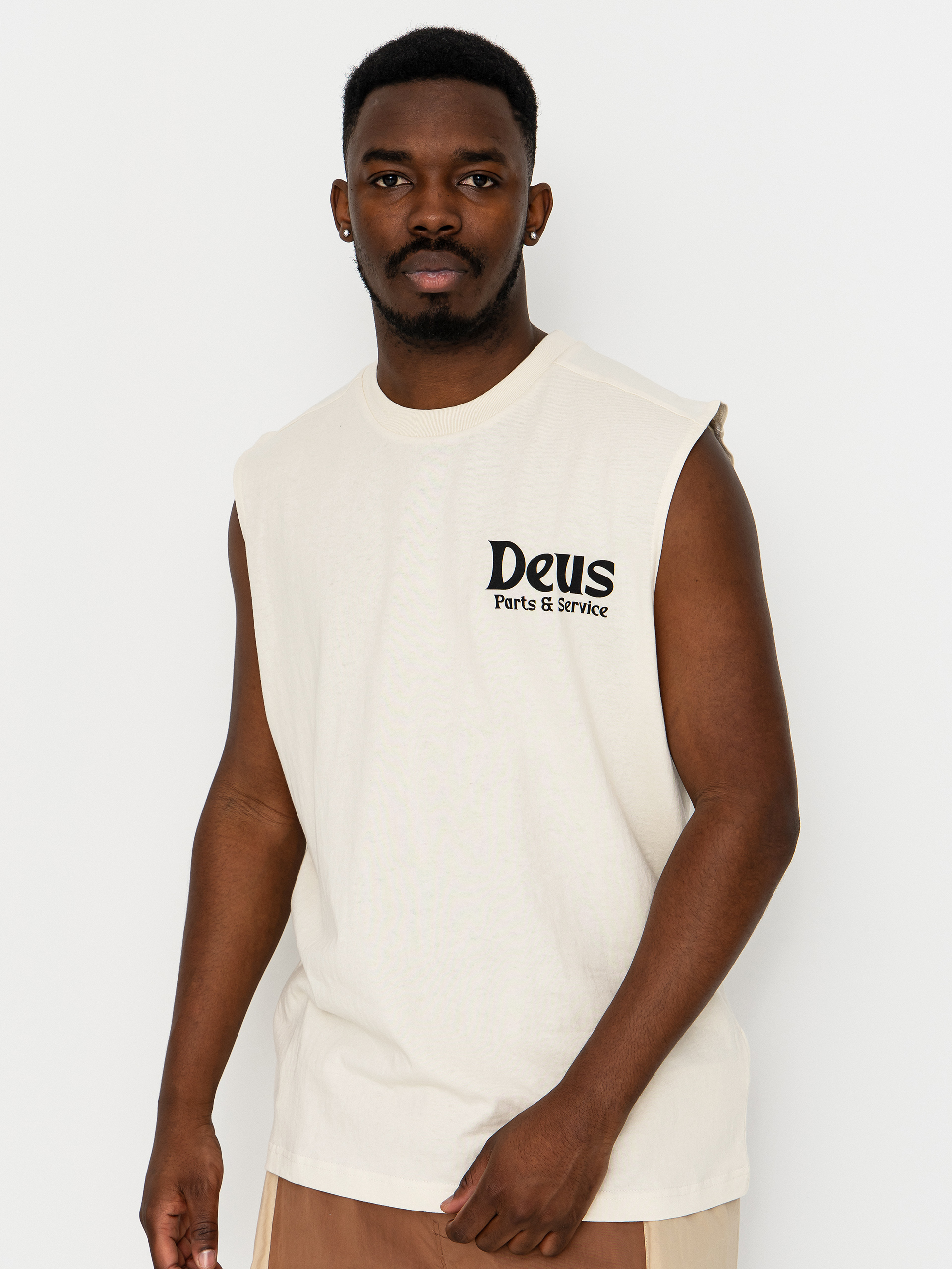 Deus Ex Machina Tank top Knucklebones Muscle (dirty white)