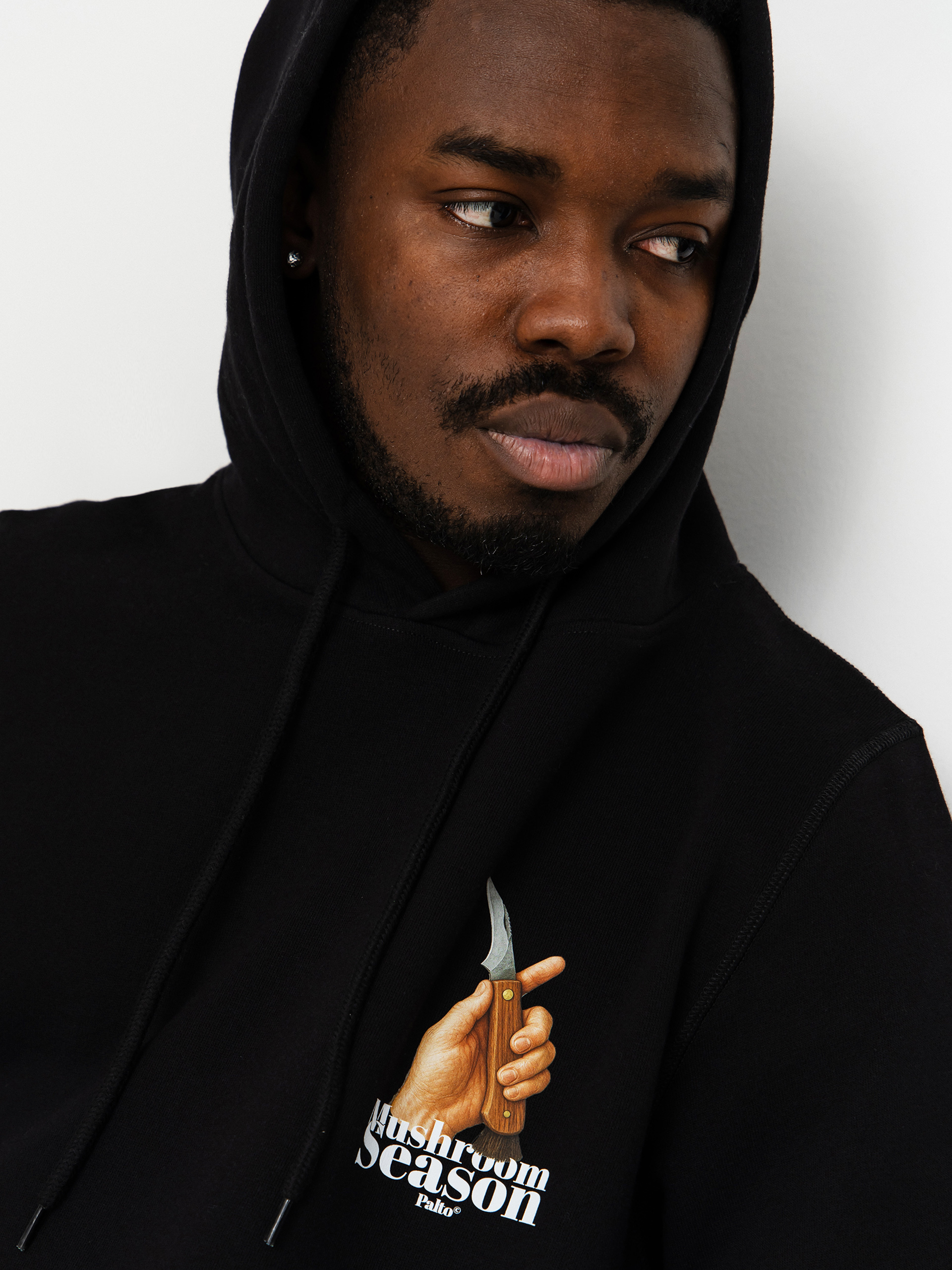 Palto Mushroom Hunter HD Hoodie (black)