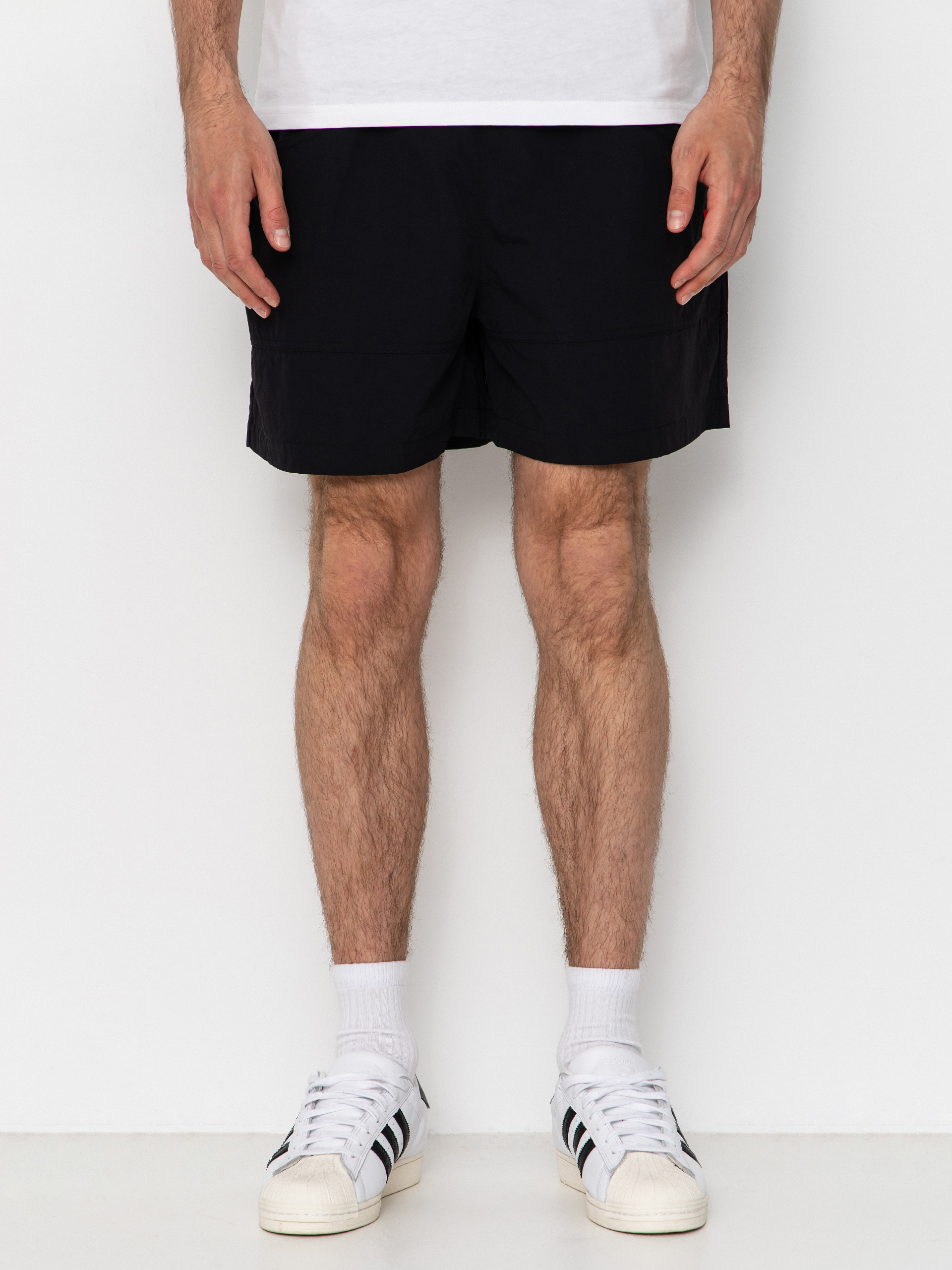 The North Face Tnf Red Box Nylon Belted Shorts (tnf black)
