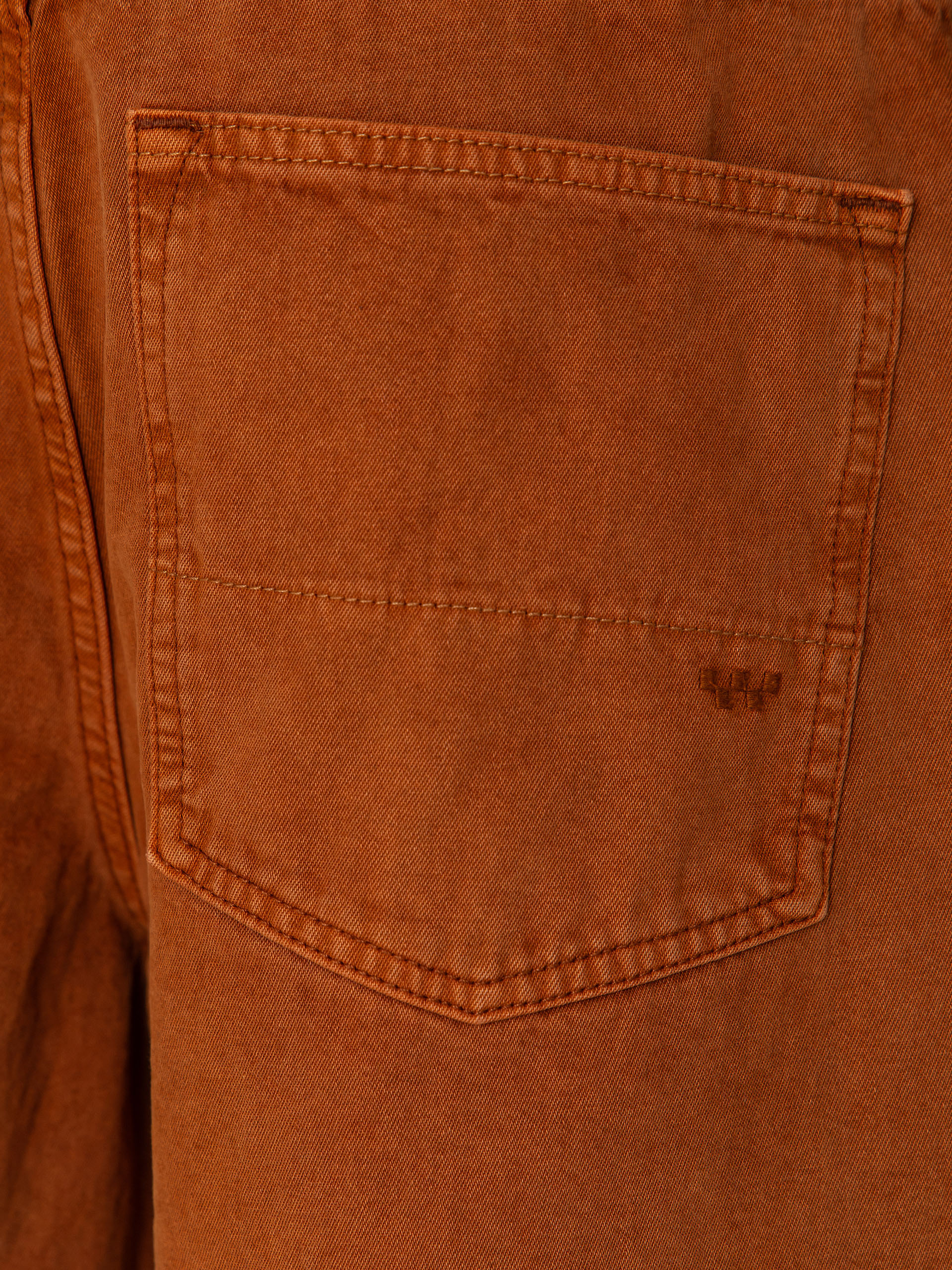 Vans Lx Check 5 Baggy Denim Shorts (glazed ginger)