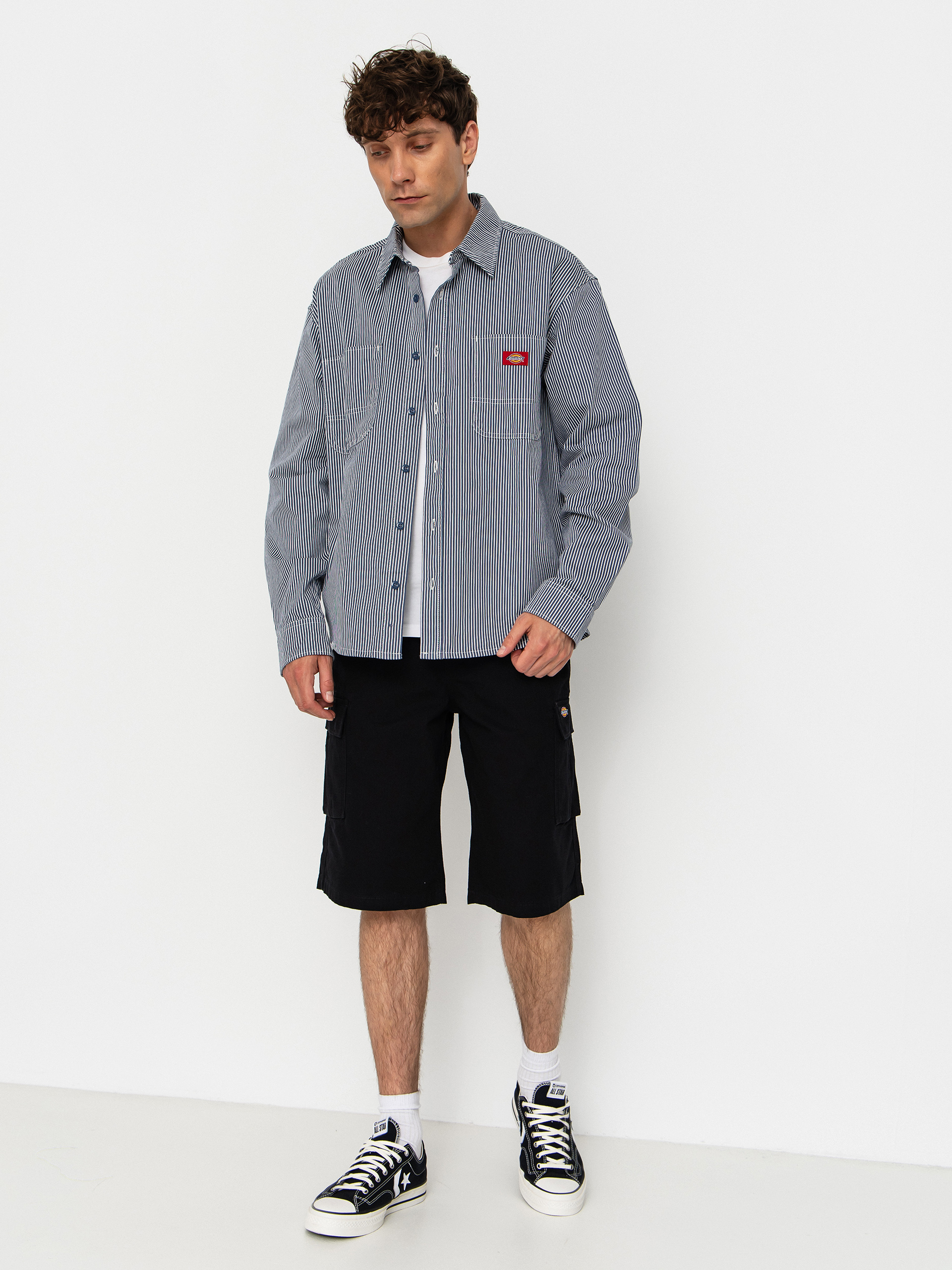 Dickies Hickory Work Shirt (retro indigo)