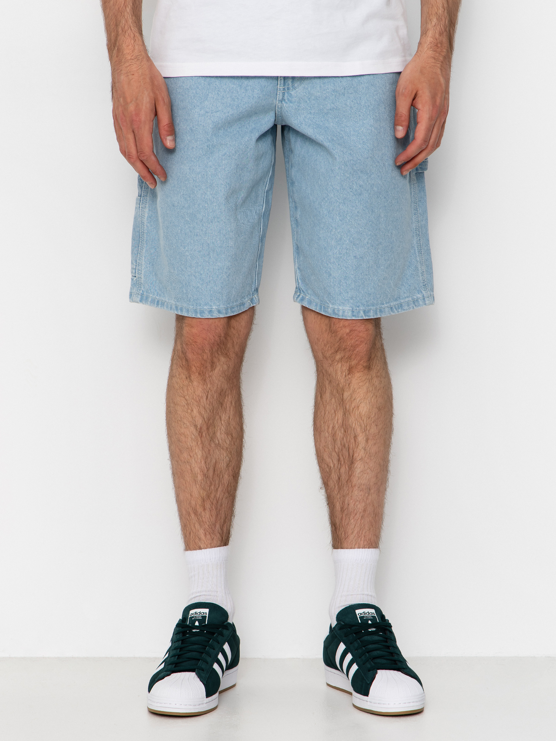 Dickies 993 11 Inch Carpenter Shorts (vintage aged blue)