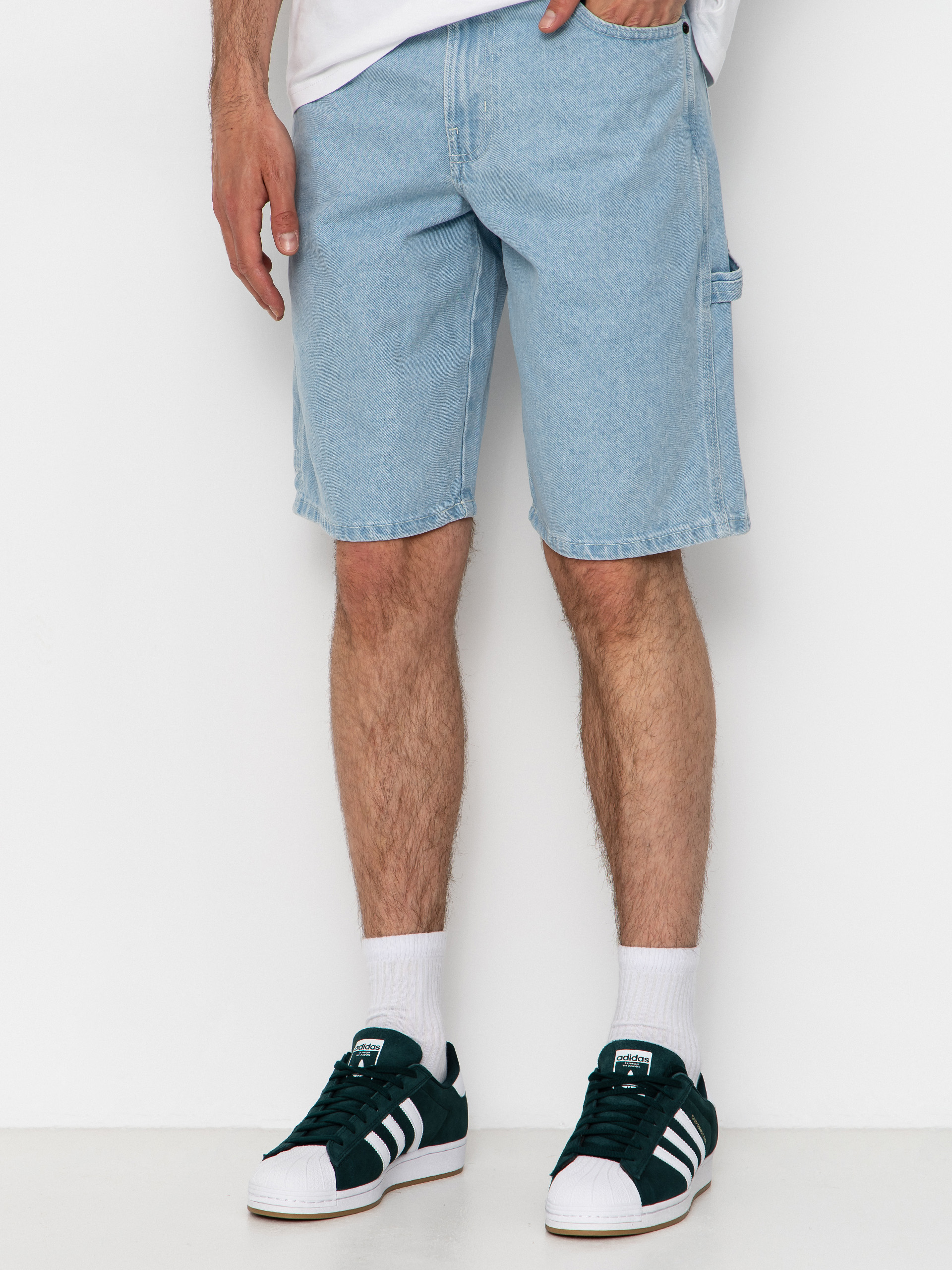 Dickies 993 11 Inch Carpenter Shorts (vintage aged blue)
