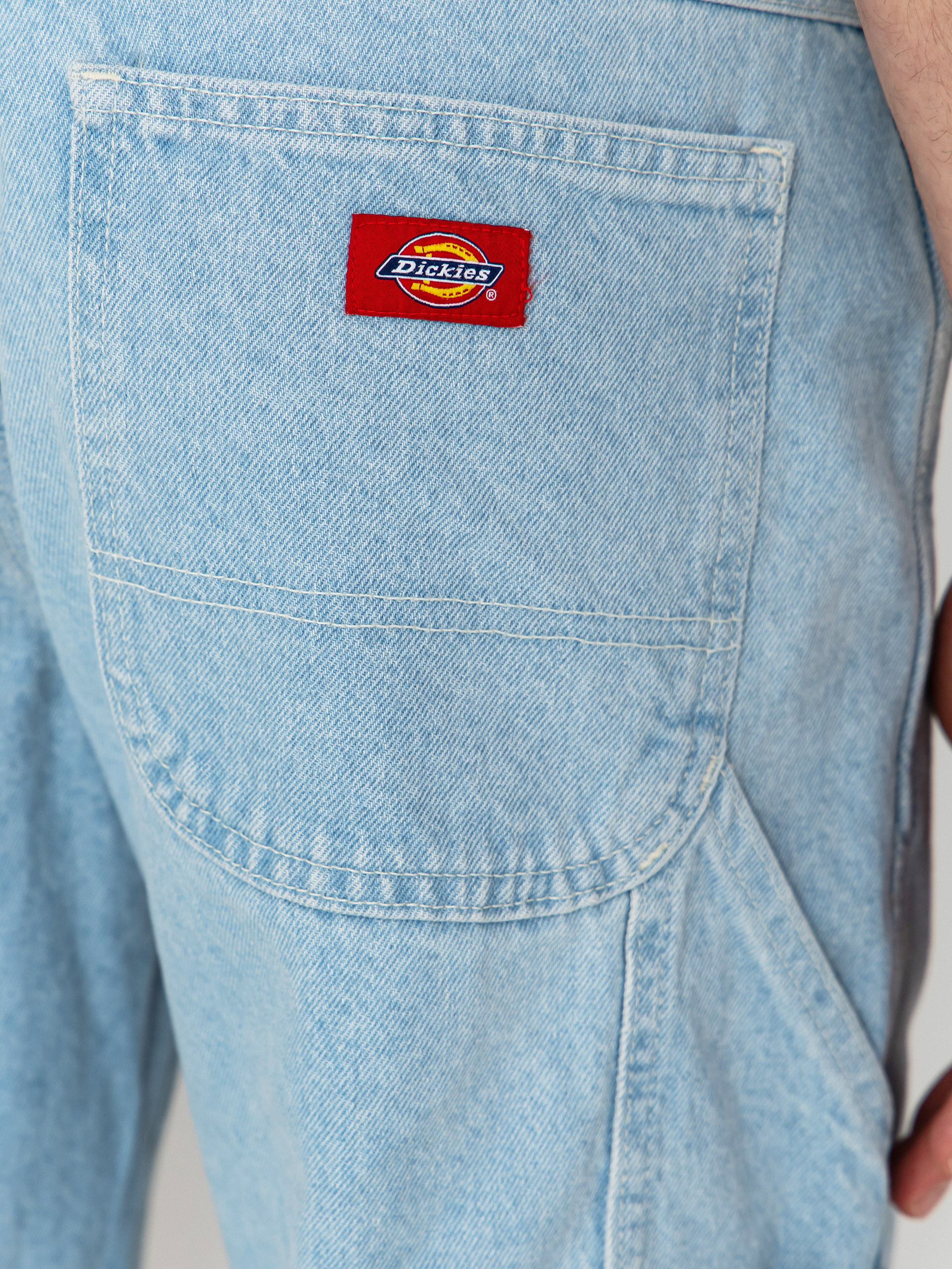 Dickies 993 11 Inch Carpenter Shorts (vintage aged blue)