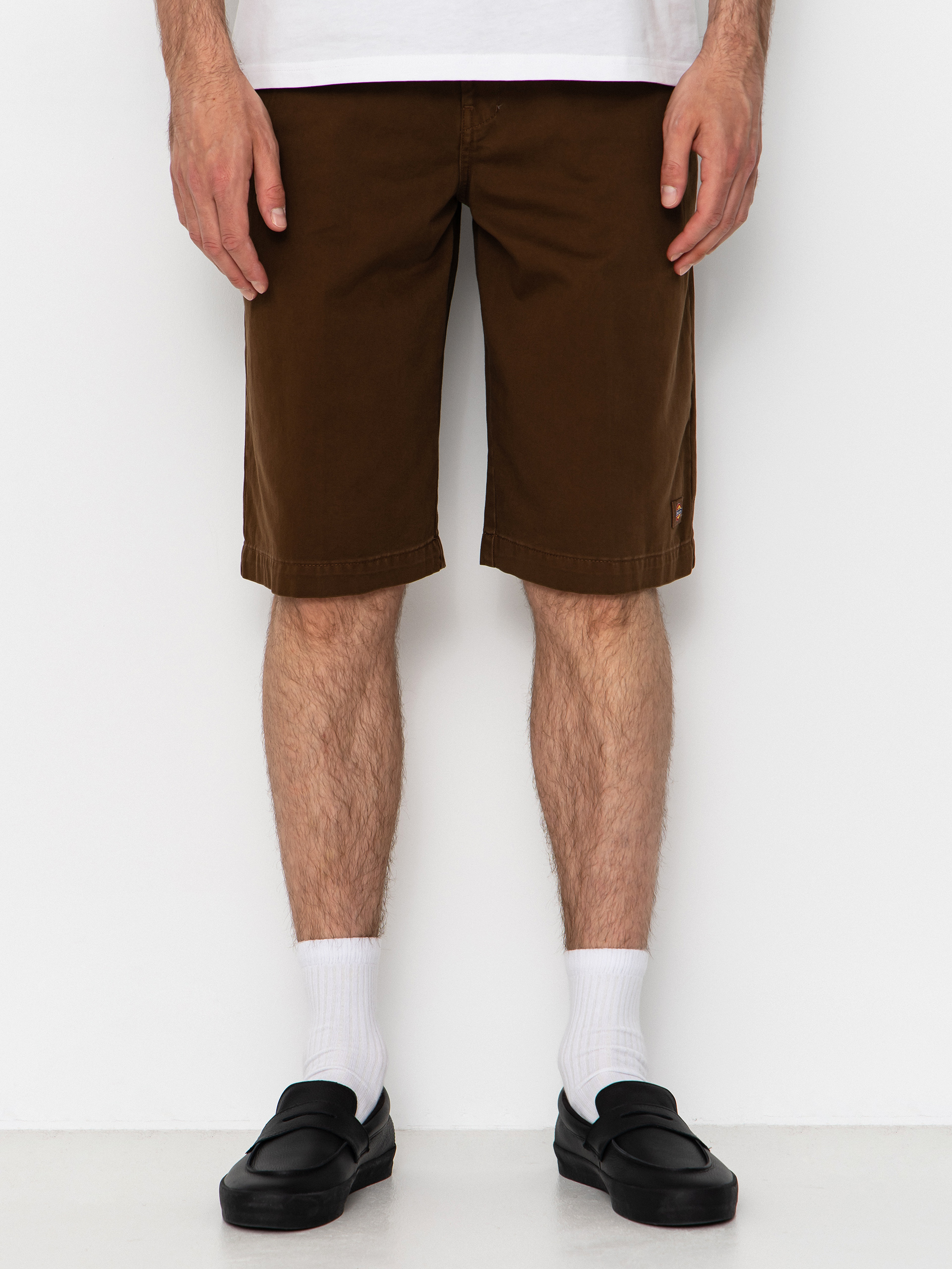 Dickies 247 Garment Dyed 13 Inch Shorts (timber brown)